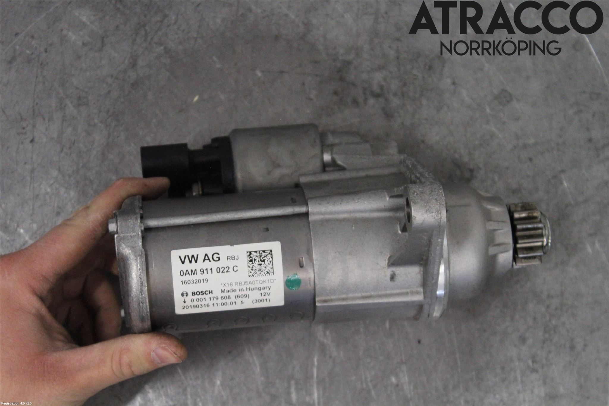 Volkswagen VW GOLF / E-GOLF VII 13-20 Startmotor