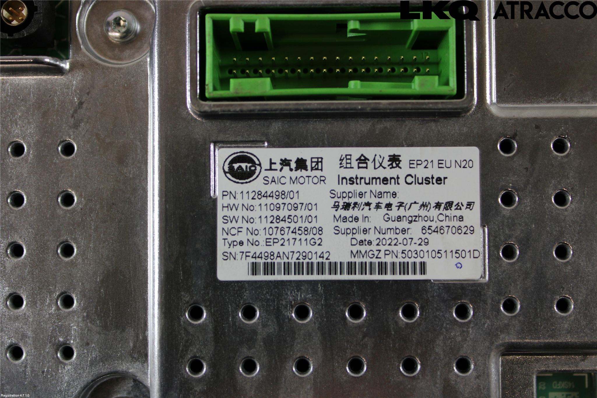 MG MARVEL R 22- Instrument Komb