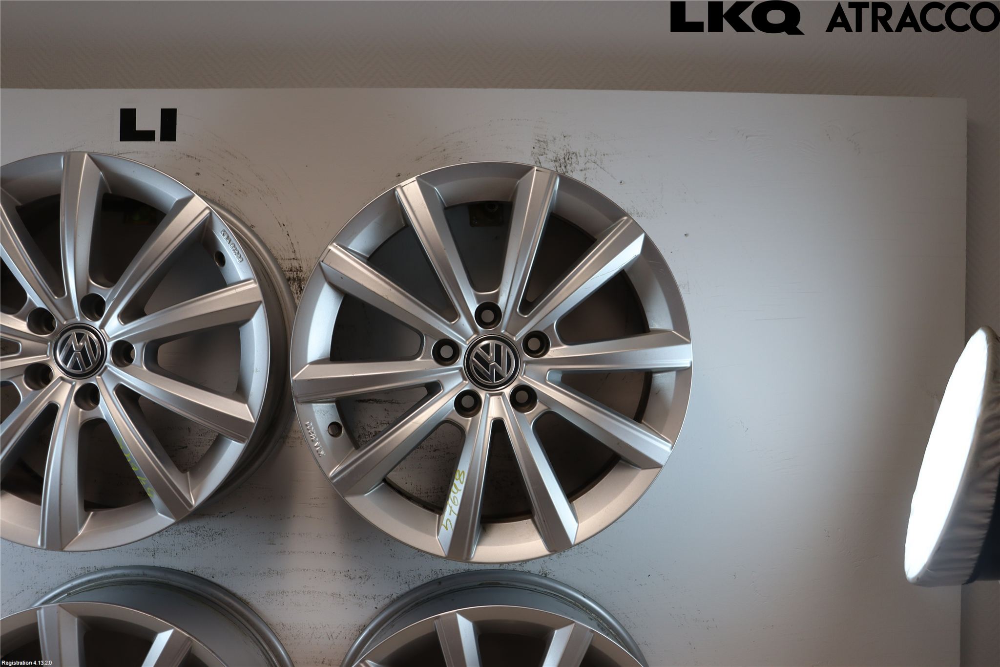 Volkswagen VW TIGUAN 16-24 Fälgsats Aluminium