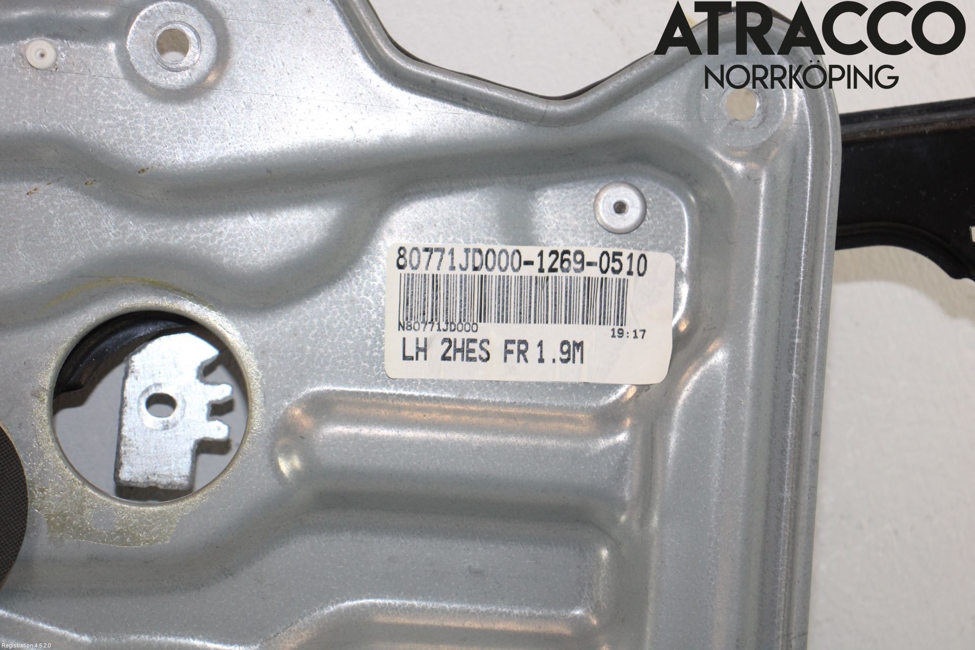 Nissan QASHQAI   07-10 Fönsterhiss El Kompl