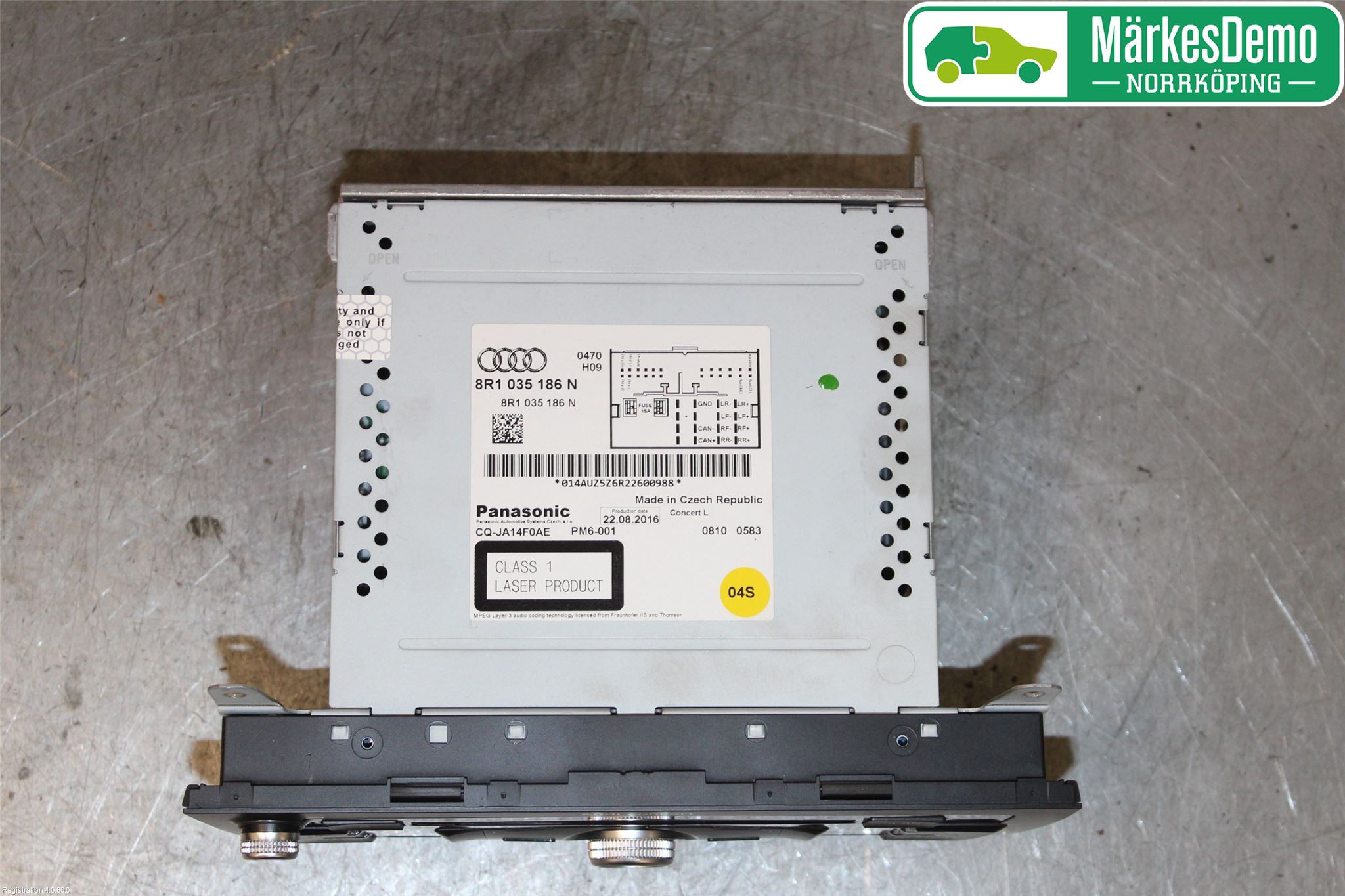 Audi A5 07-16 Cd Radio - Multimediapanel