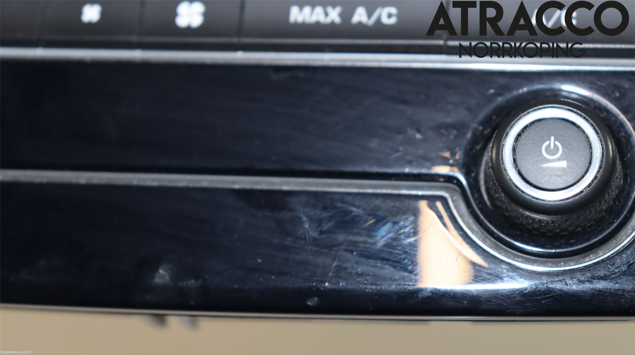 Jaguar F-PACE Värmereglage