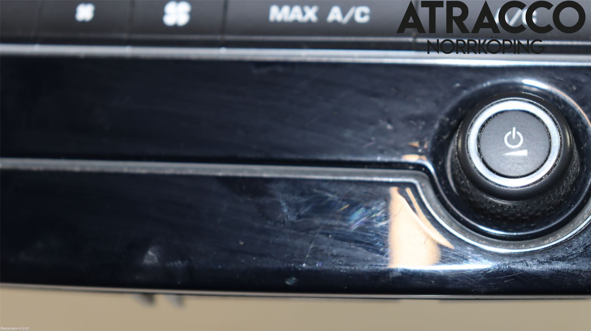 Jaguar F-PACE Värmereglage