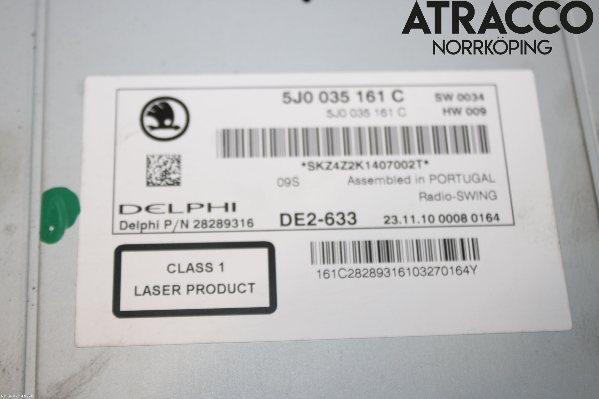 Skoda FABIA 07-14 Cd Radio - Multimediapanel