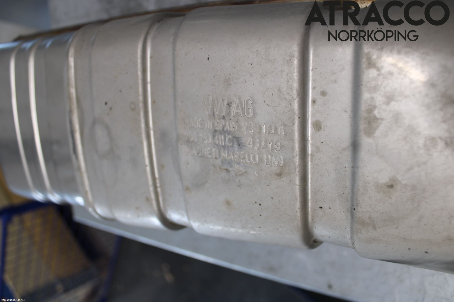 Skoda KAMIQ 20- Avgas Mellandämpare