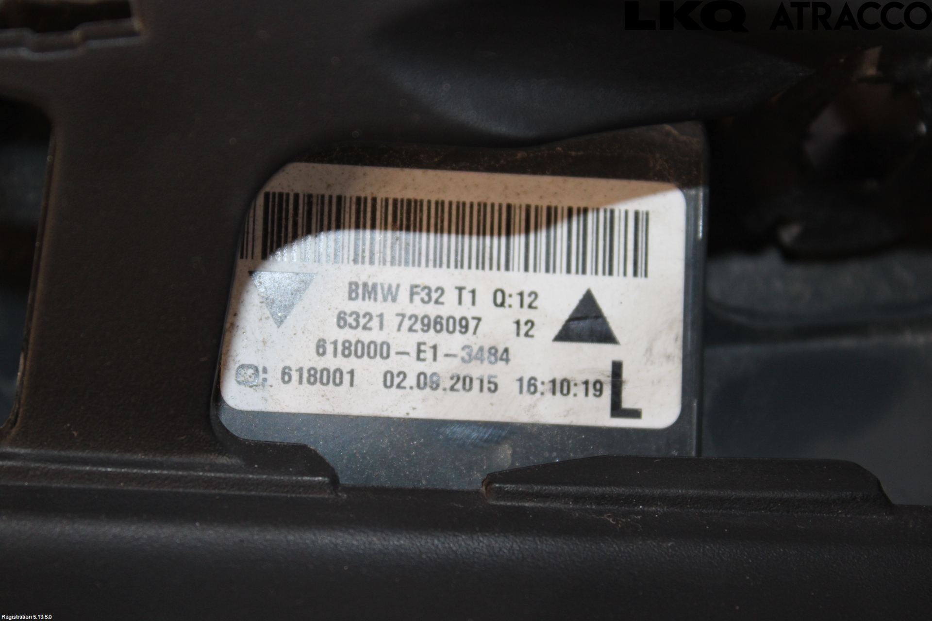 BMW 4 F32/F33/F82/F83 13-20 Bakljus Vänster