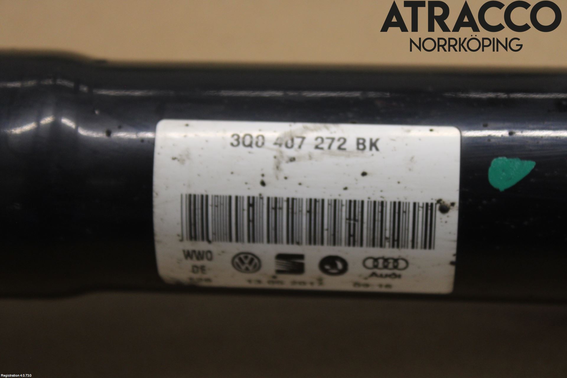 Volkswagen VW PASSAT 15-19 Drivaxel Fram Höger