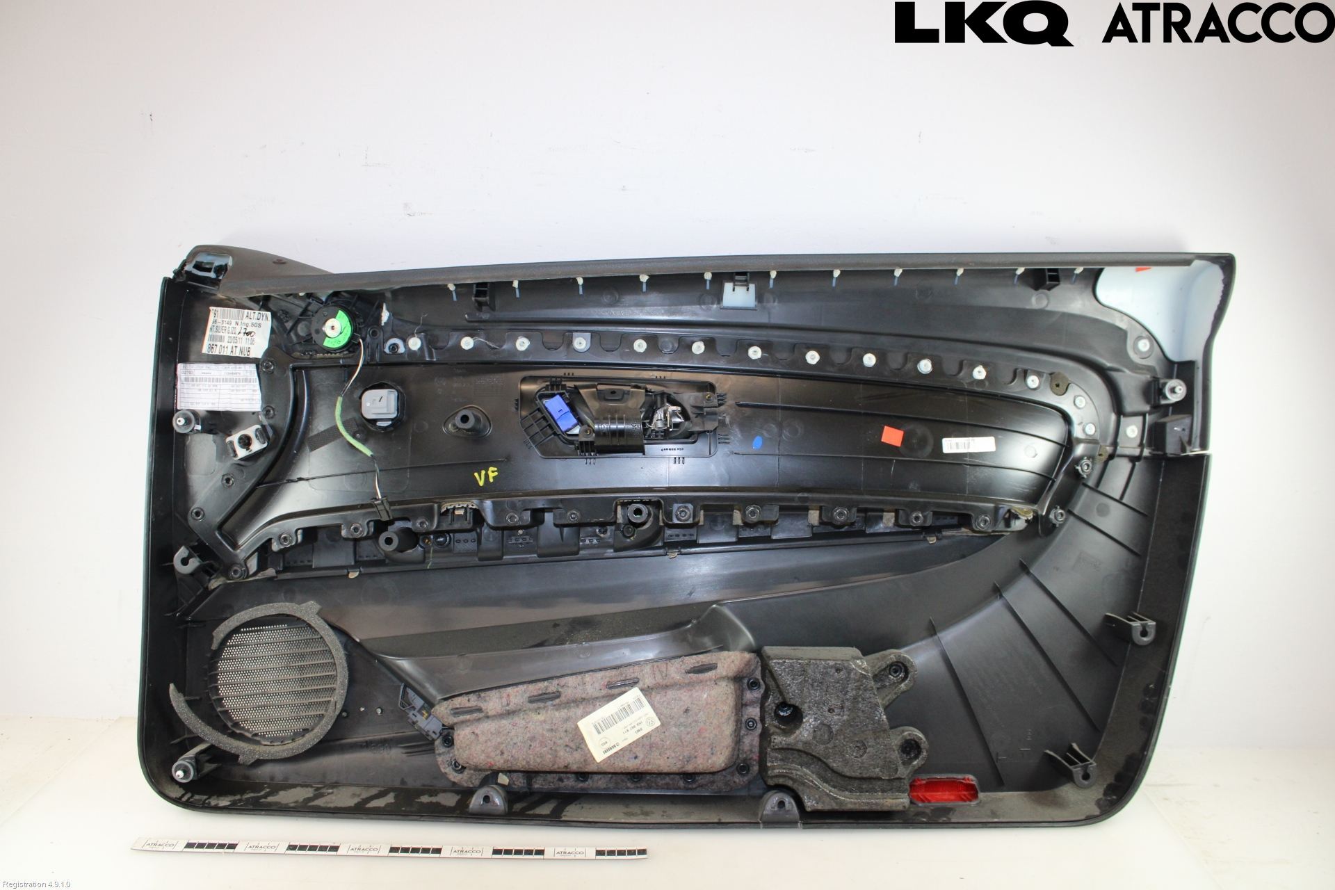 Volkswagen VW SCIROCCO 09-17 Dörrklädsel Vä