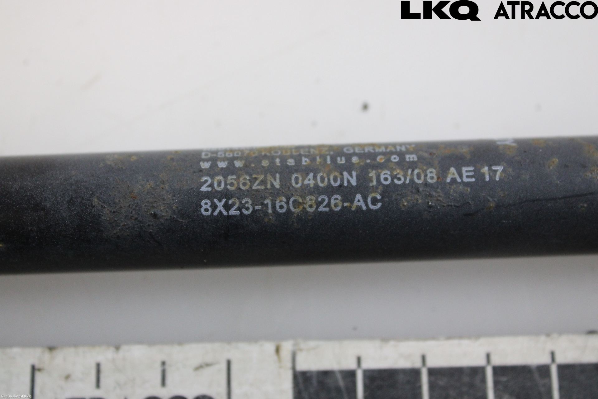 Jaguar XF 08-15 Gasfjäder Motorhuv