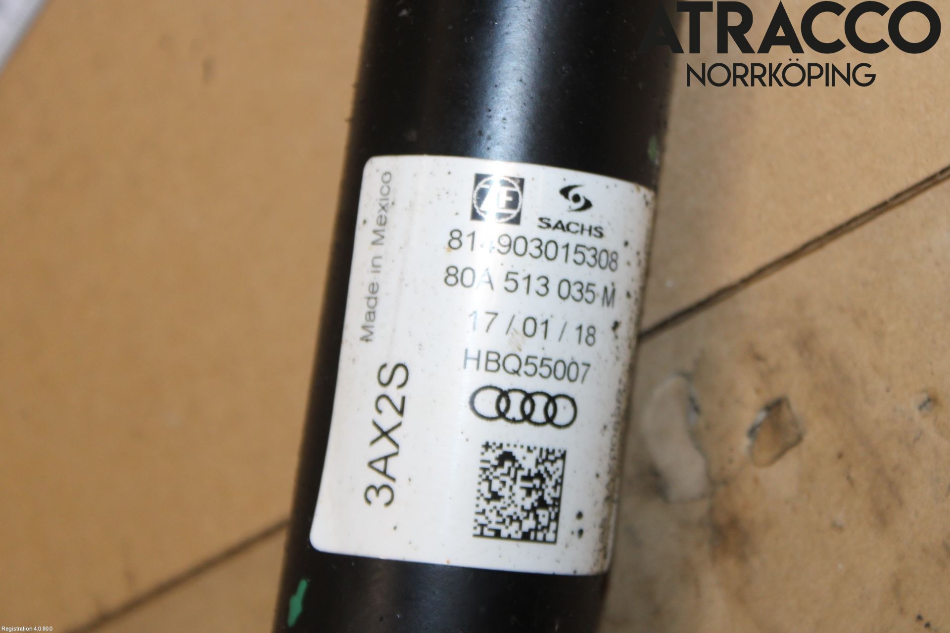 Audi Q5/SQ5 17- Stötdämpare Bak