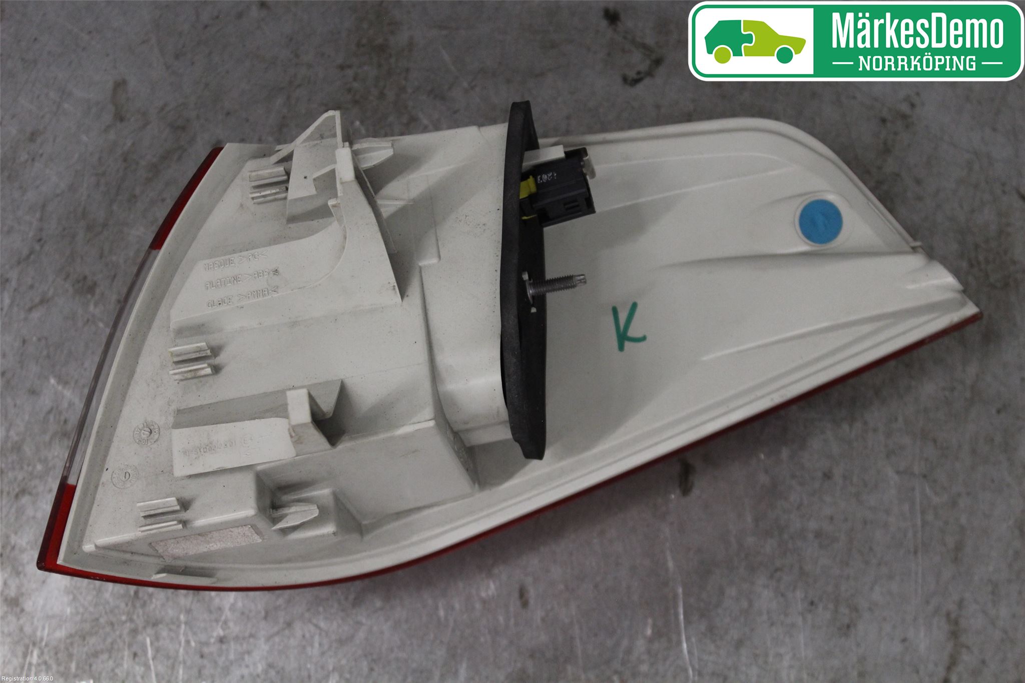 Peugeot 508 11-18 Bakljus Vänster