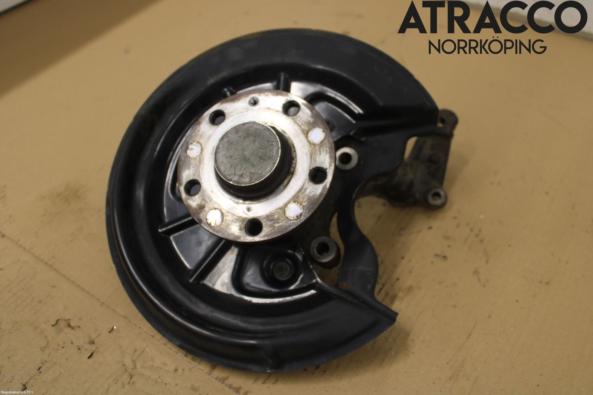 Volkswagen VW GOLF VI 09-13 Hjullagerhus-Spindel Vä B