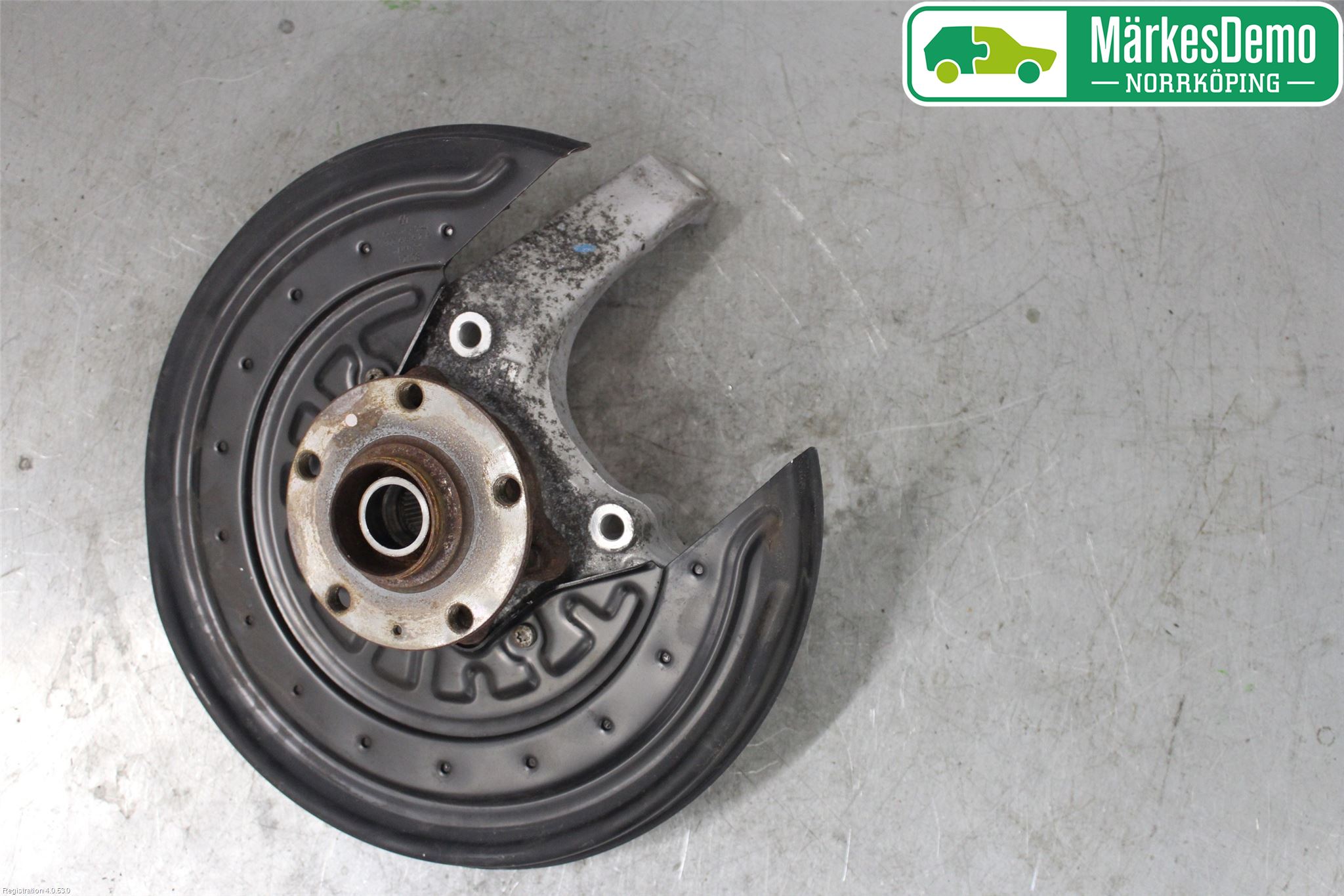 Volkswagen VW PHAETON Hjullagerhus-Spindel Hö B