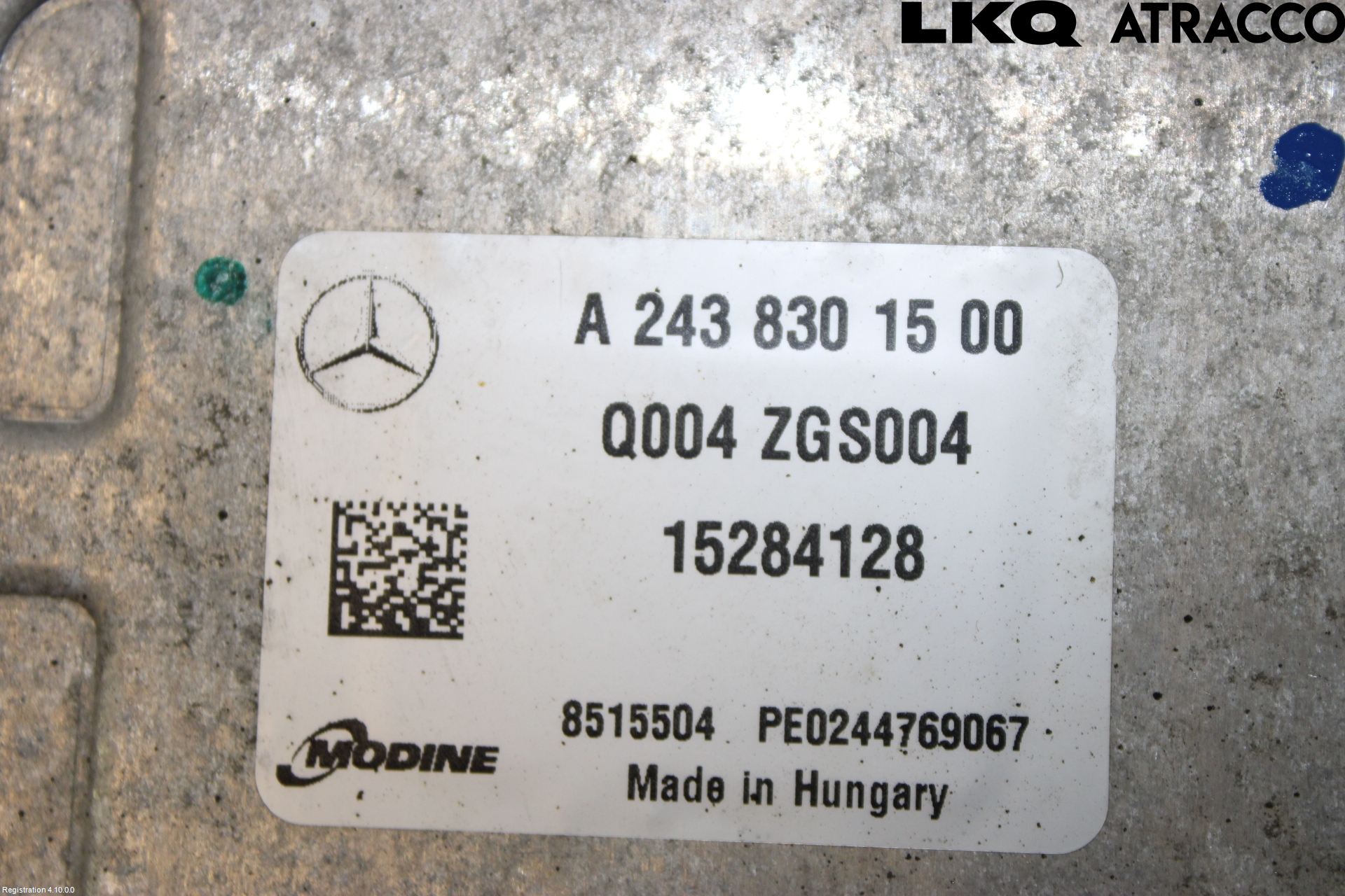 Mercedes-Benz MB EQA (H243) 21- Ac Förångare