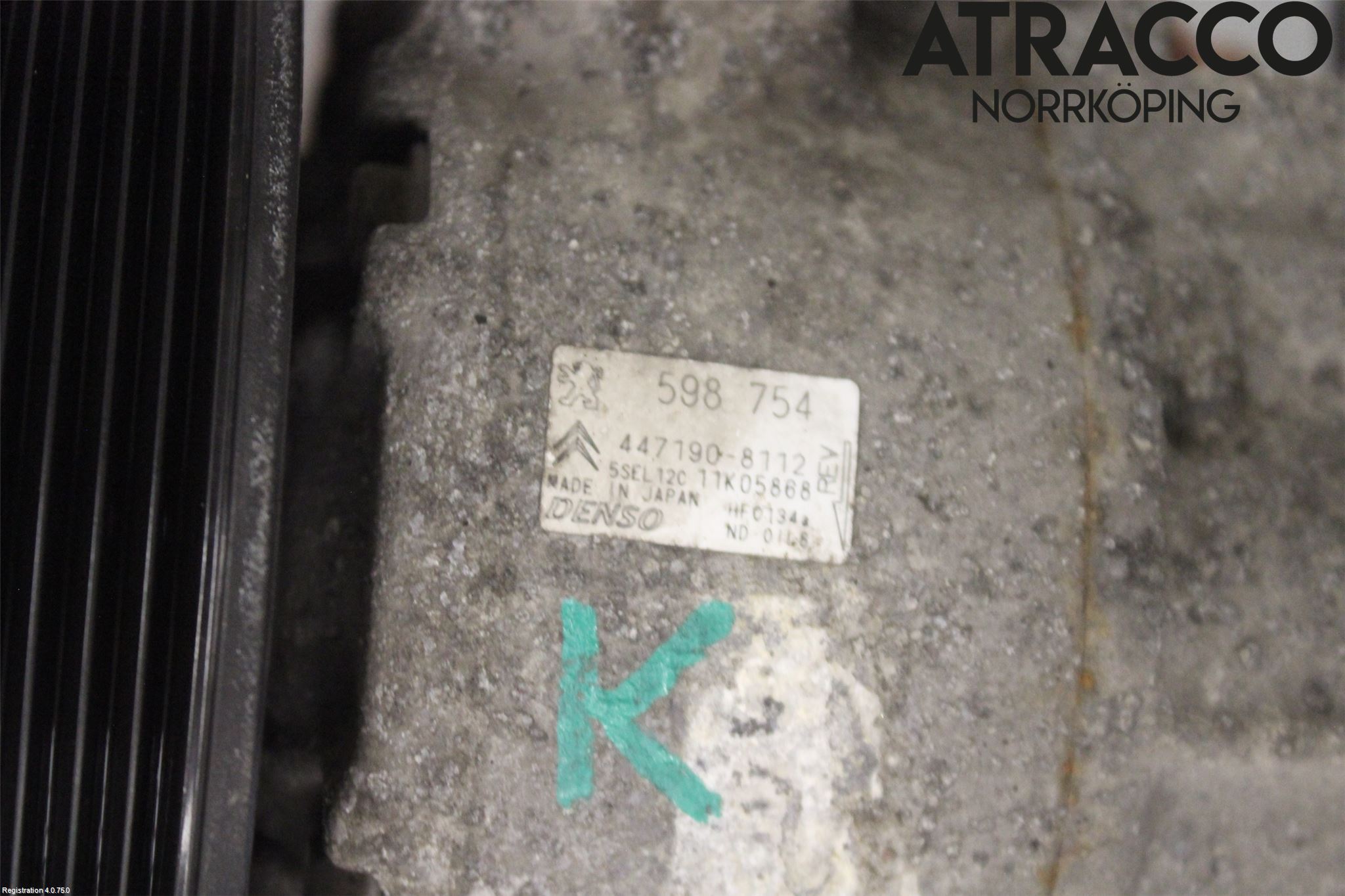 Peugeot 308 08-13 Ac Kompressor