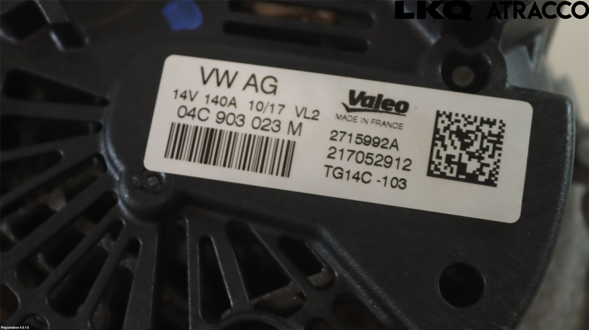 Skoda OCTAVIA (5E) 13-20 Generator