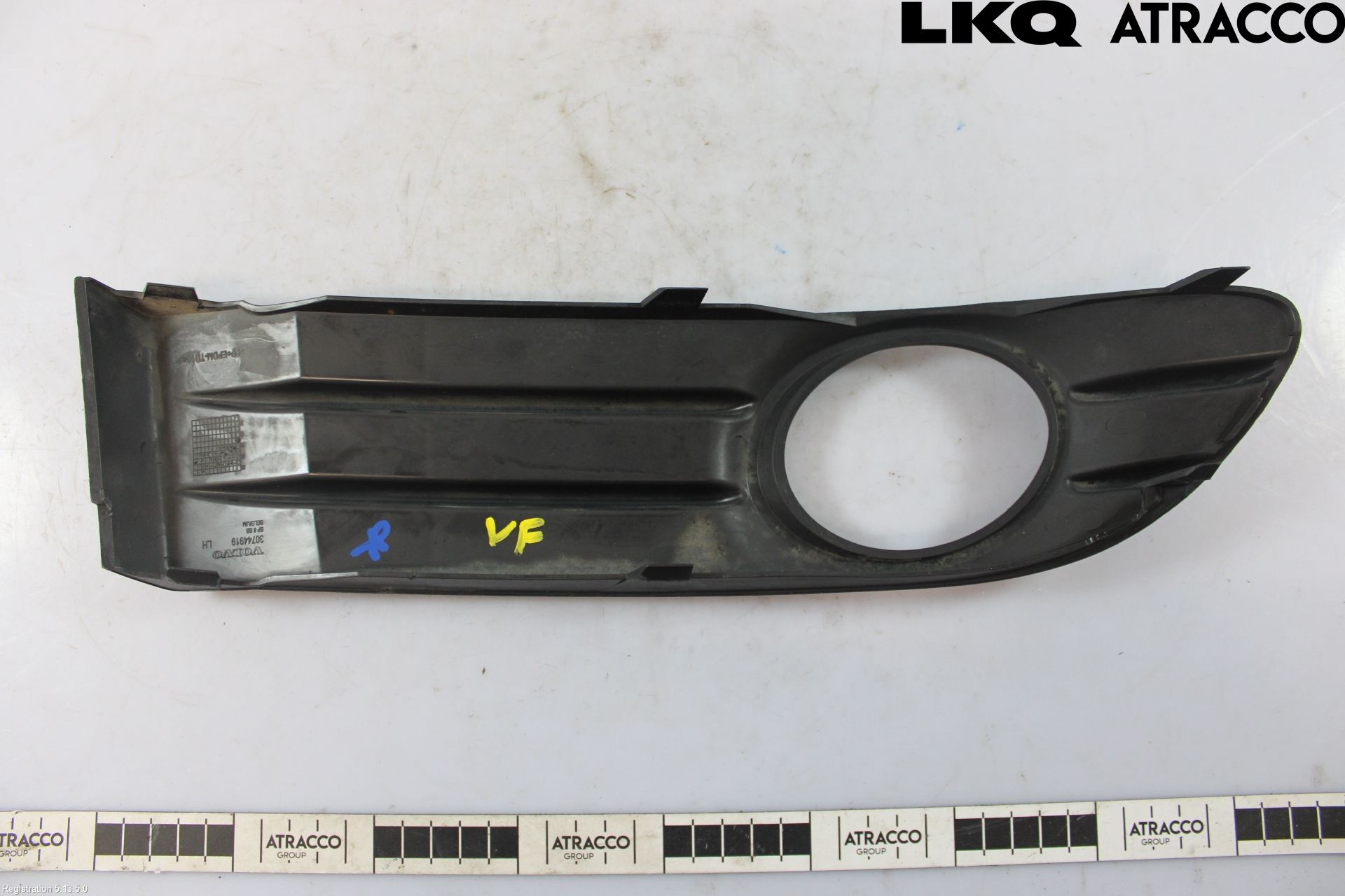 Volvo S40 08-12 Dimljussarg Fram