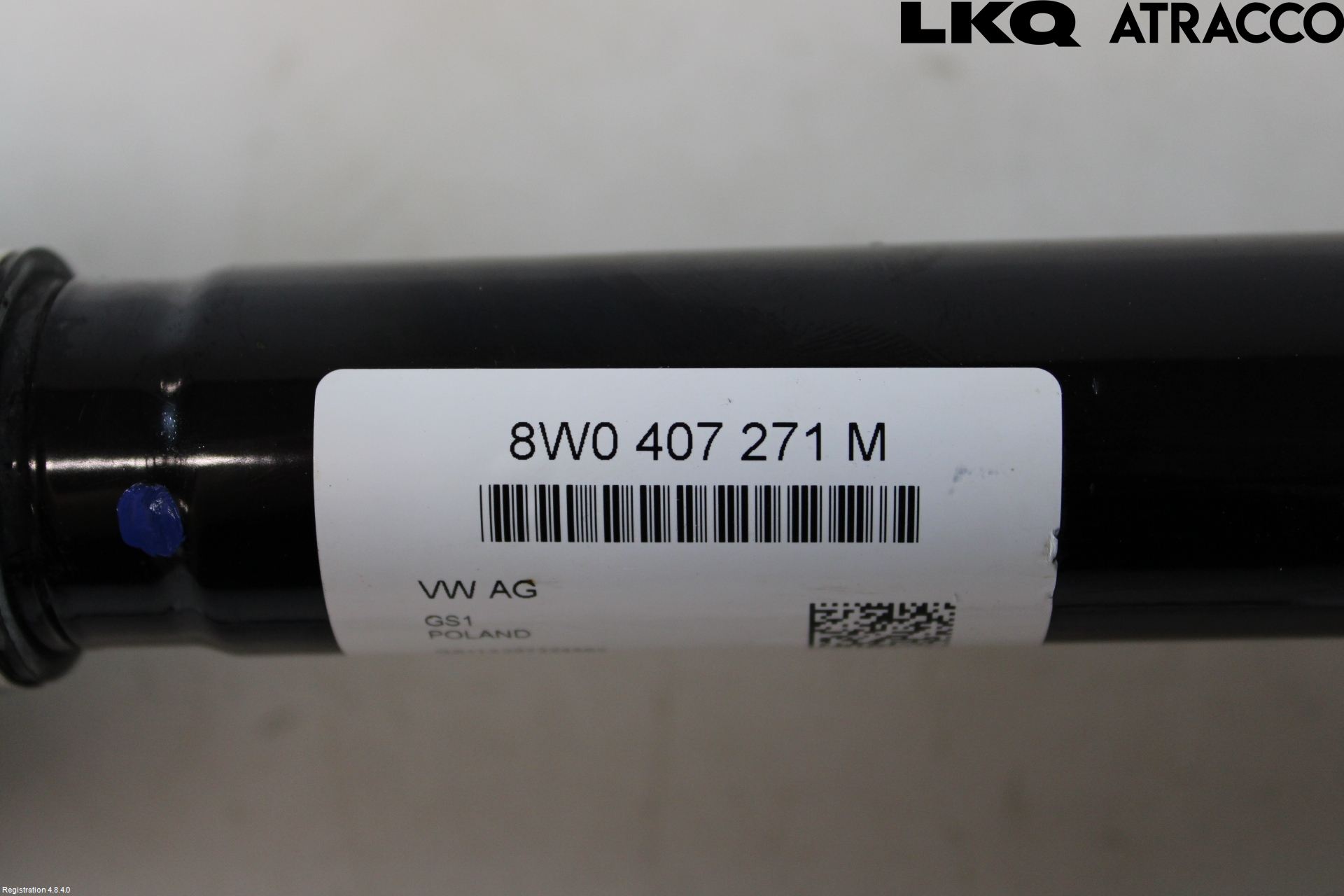 Audi A4/S4 B9 20- Drivaxel Fram Vänster