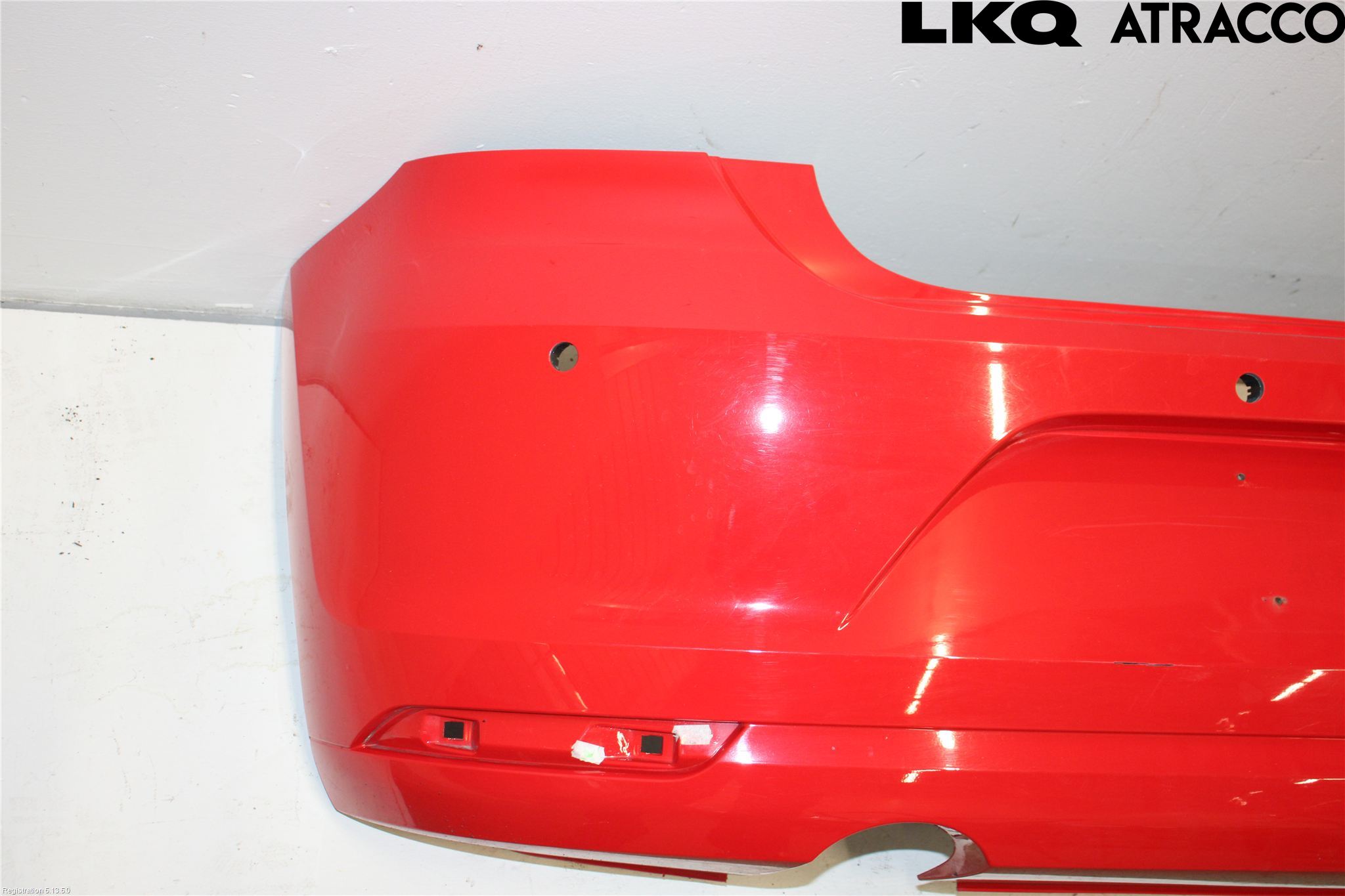 Volkswagen VW POLO 10-17 Stötfångarbeklädnad Bak