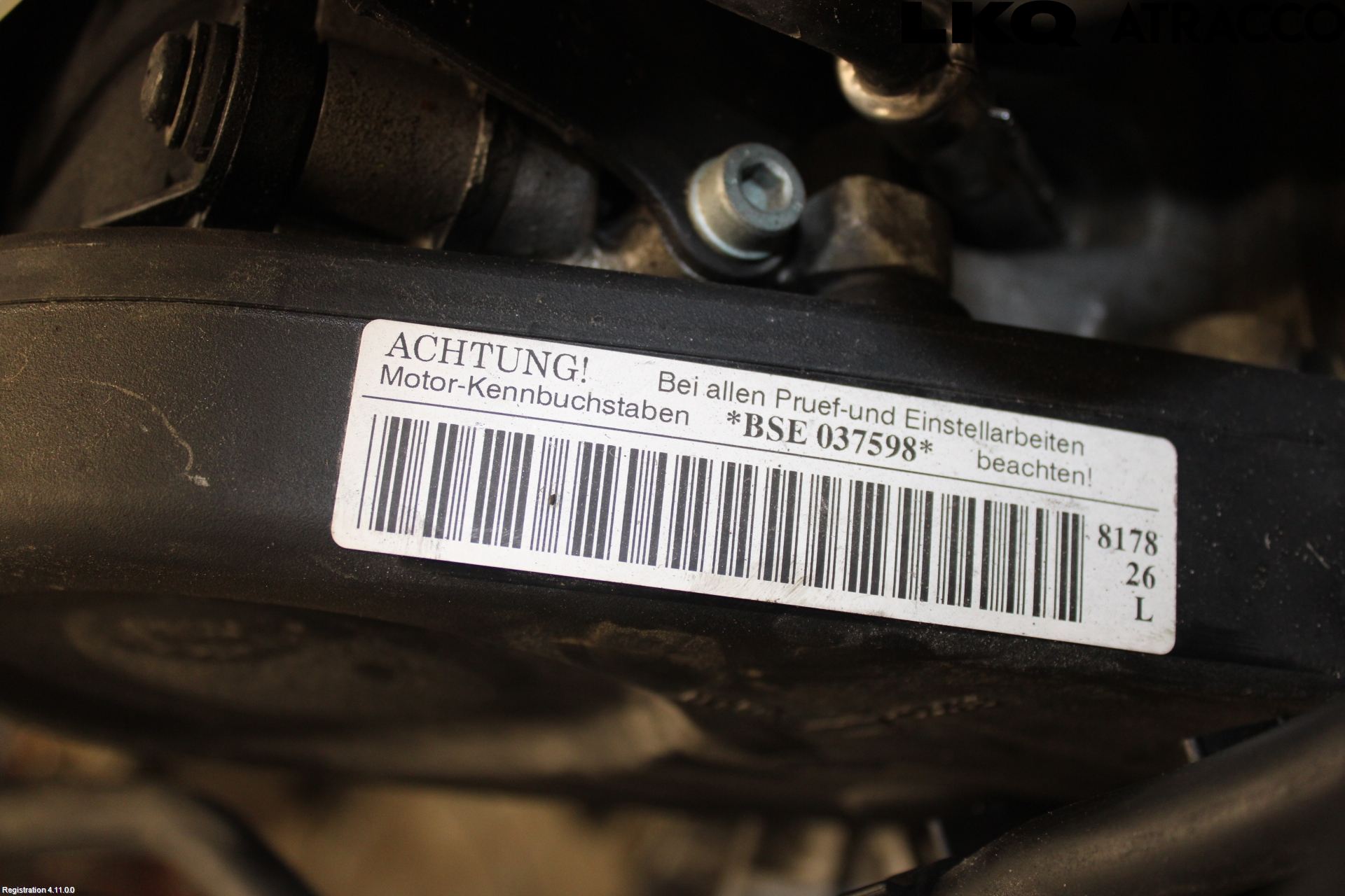 Volkswagen VW GOLF V 04-09 Motor Bensin