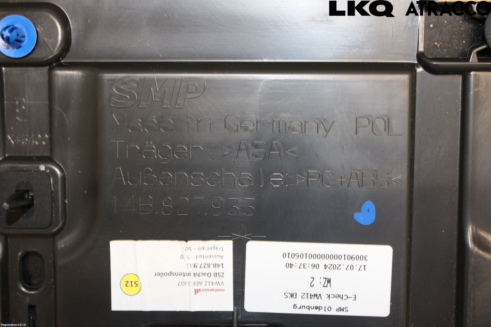 Volkswagen VW ID.7/TOURER 24- Spoiler Baklucka