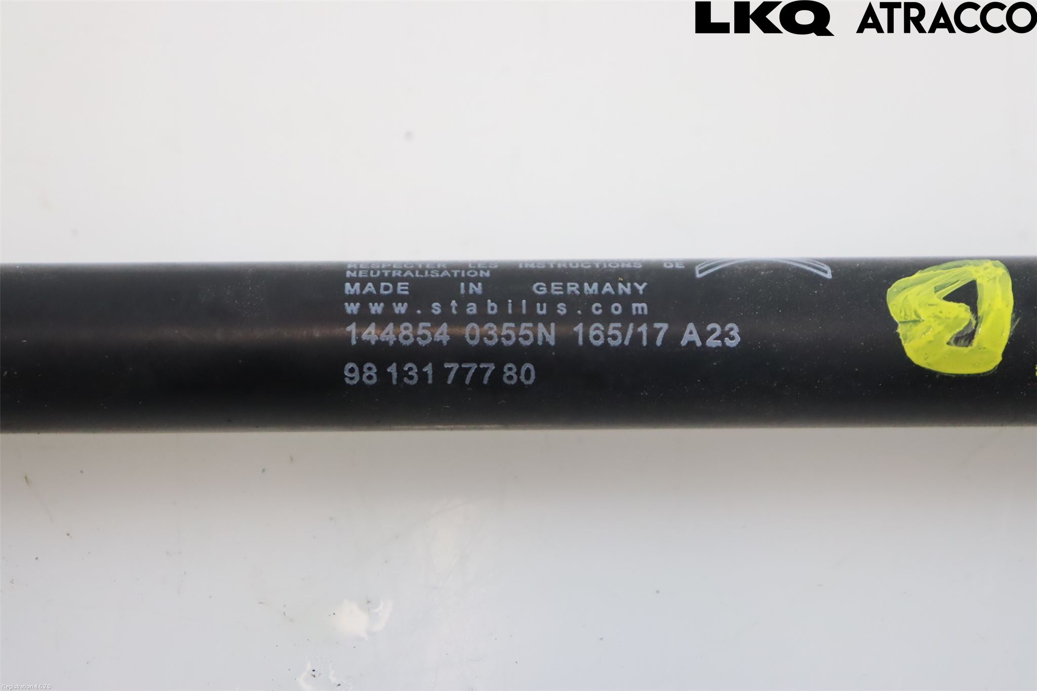Citroen COTROEN C3 17-24 Gasfjäder Baklucka