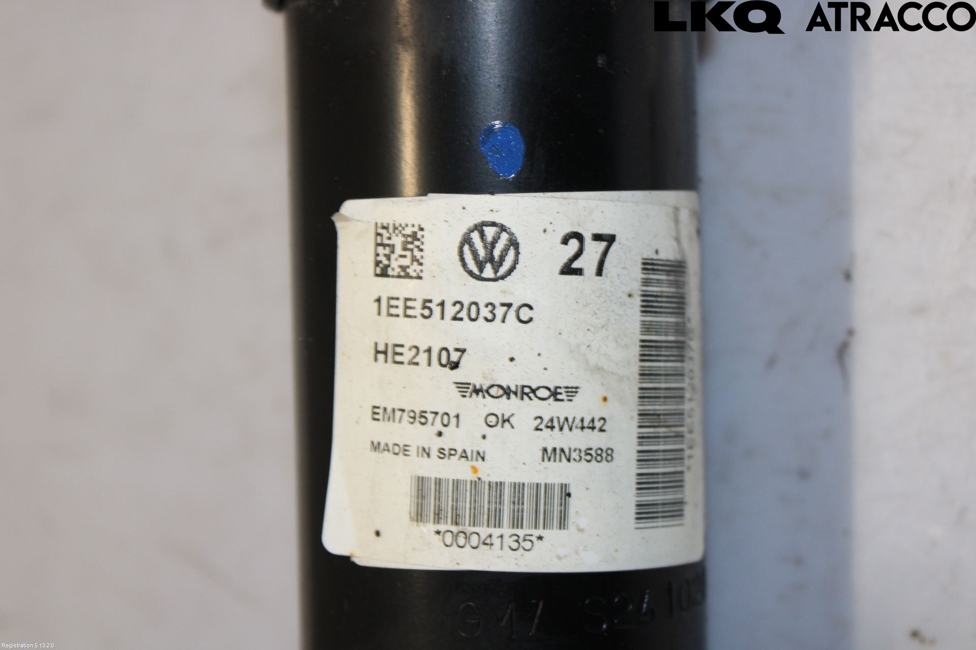 Volkswagen VW ID.7/TOURER 24- Stötdämpare Bak