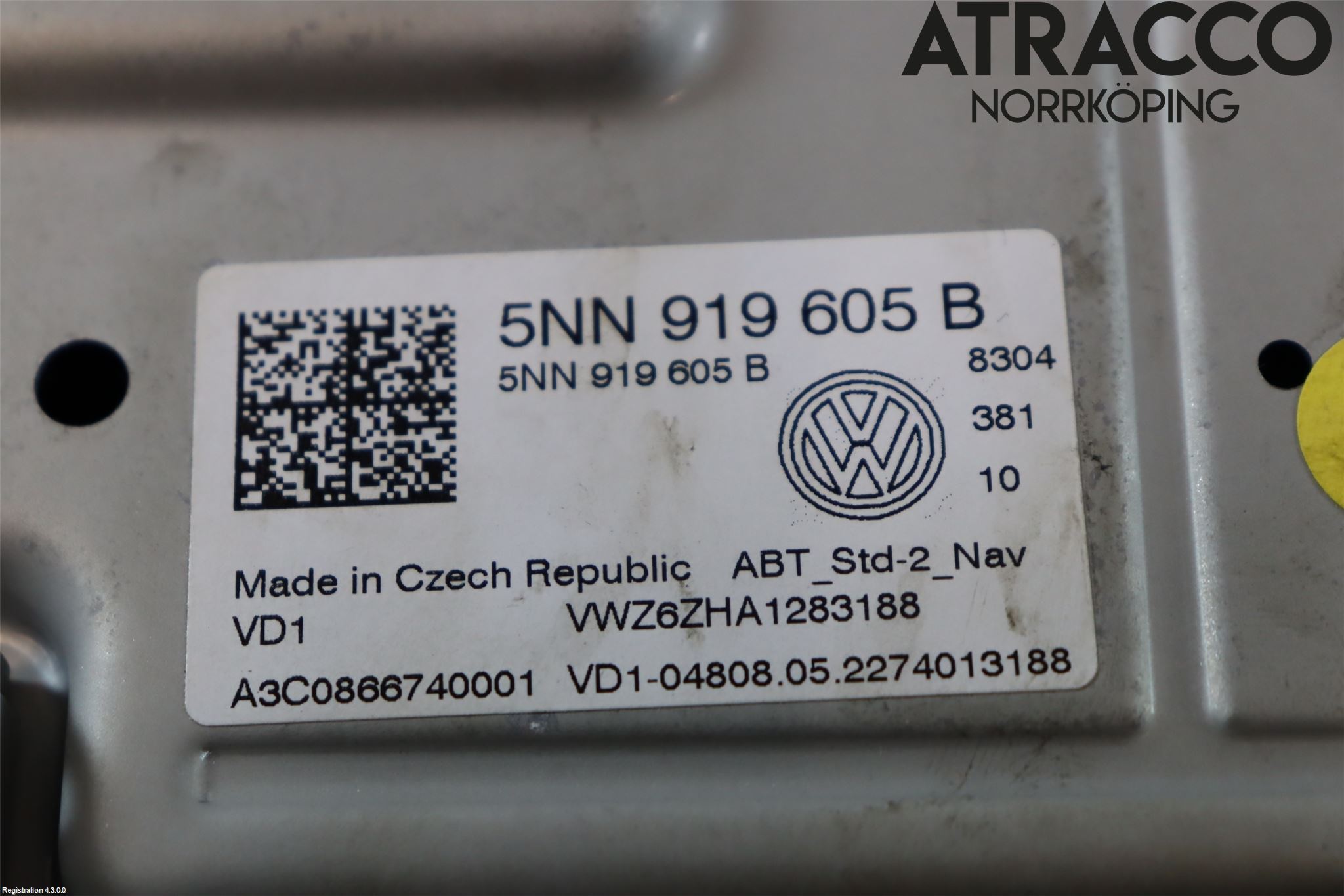 Volkswagen VW T-ROC 18- Multifunktionsdisplay