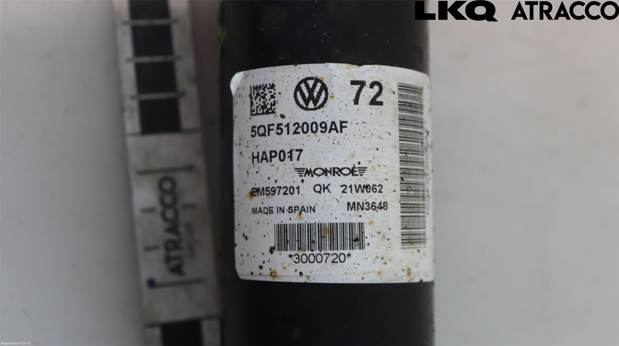 Seat TARRACO 19- Stötdämpare Bak