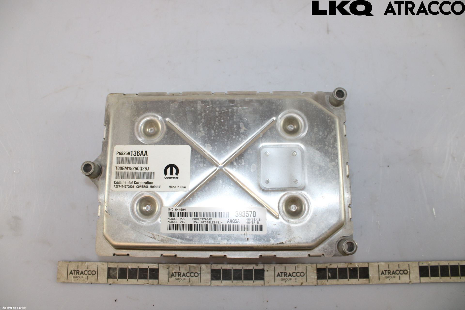 Jeep WRANGLER Styrenhet Insprut Bensin