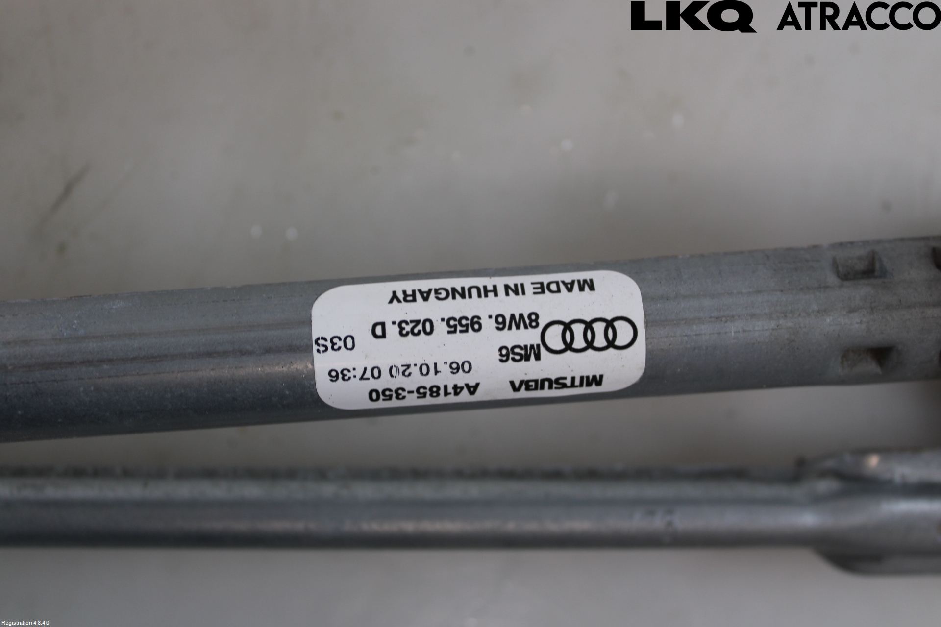 Audi A5 17- Torkarmekanism Vindruta