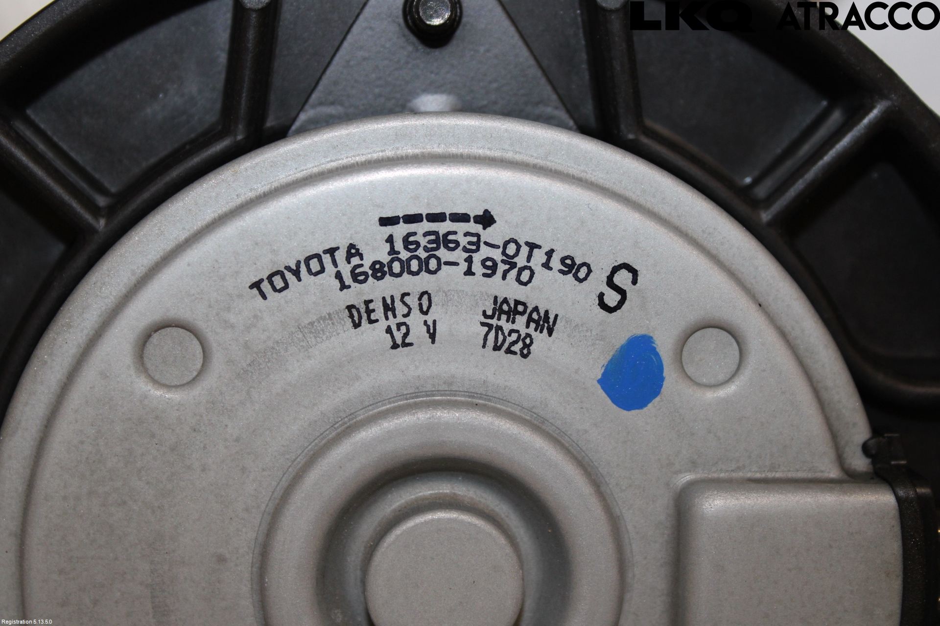 Toyota COROLLA 19- Kylfläkt El