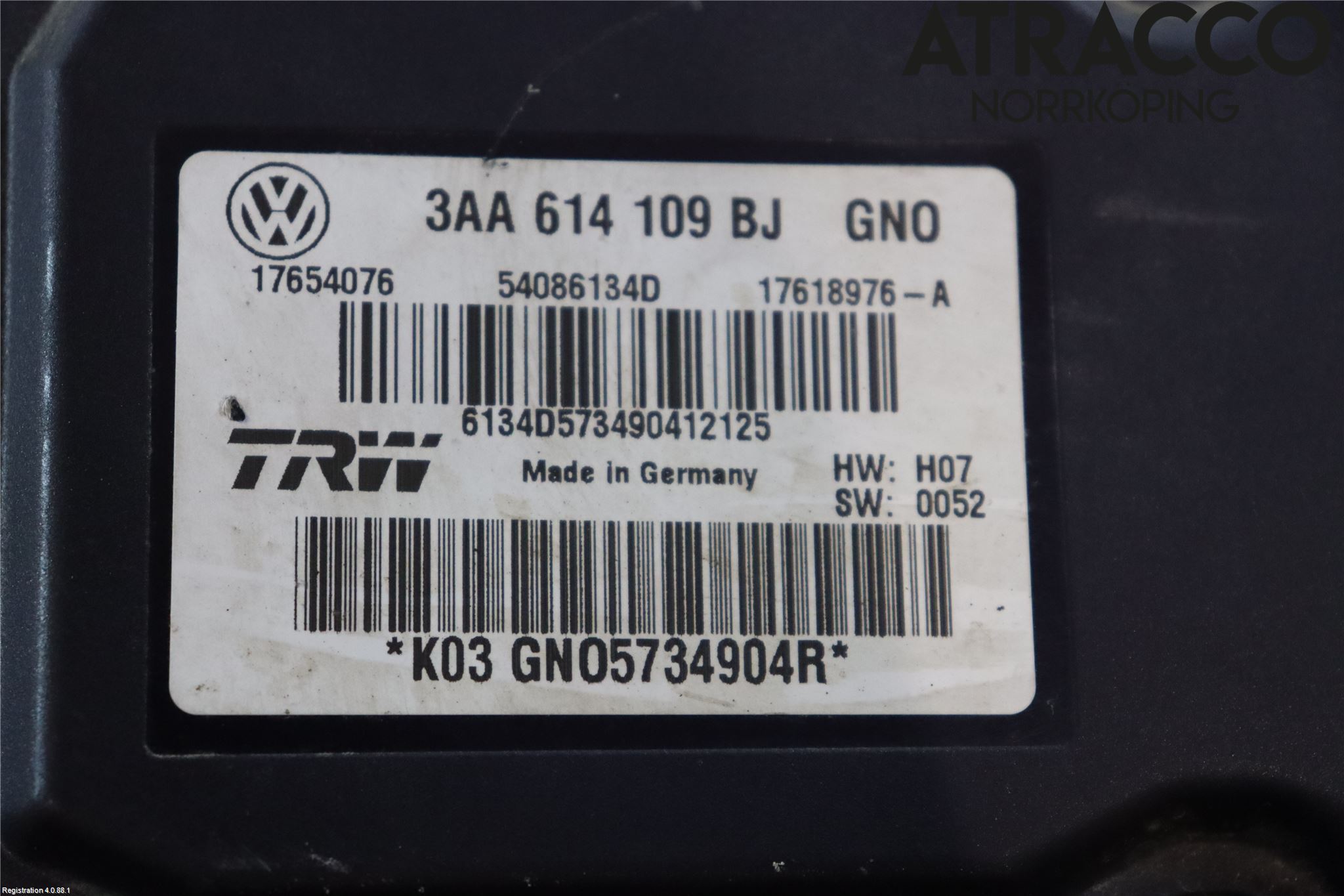 Volkswagen VW PASSAT 11-14 Abs Hydraulaggregat