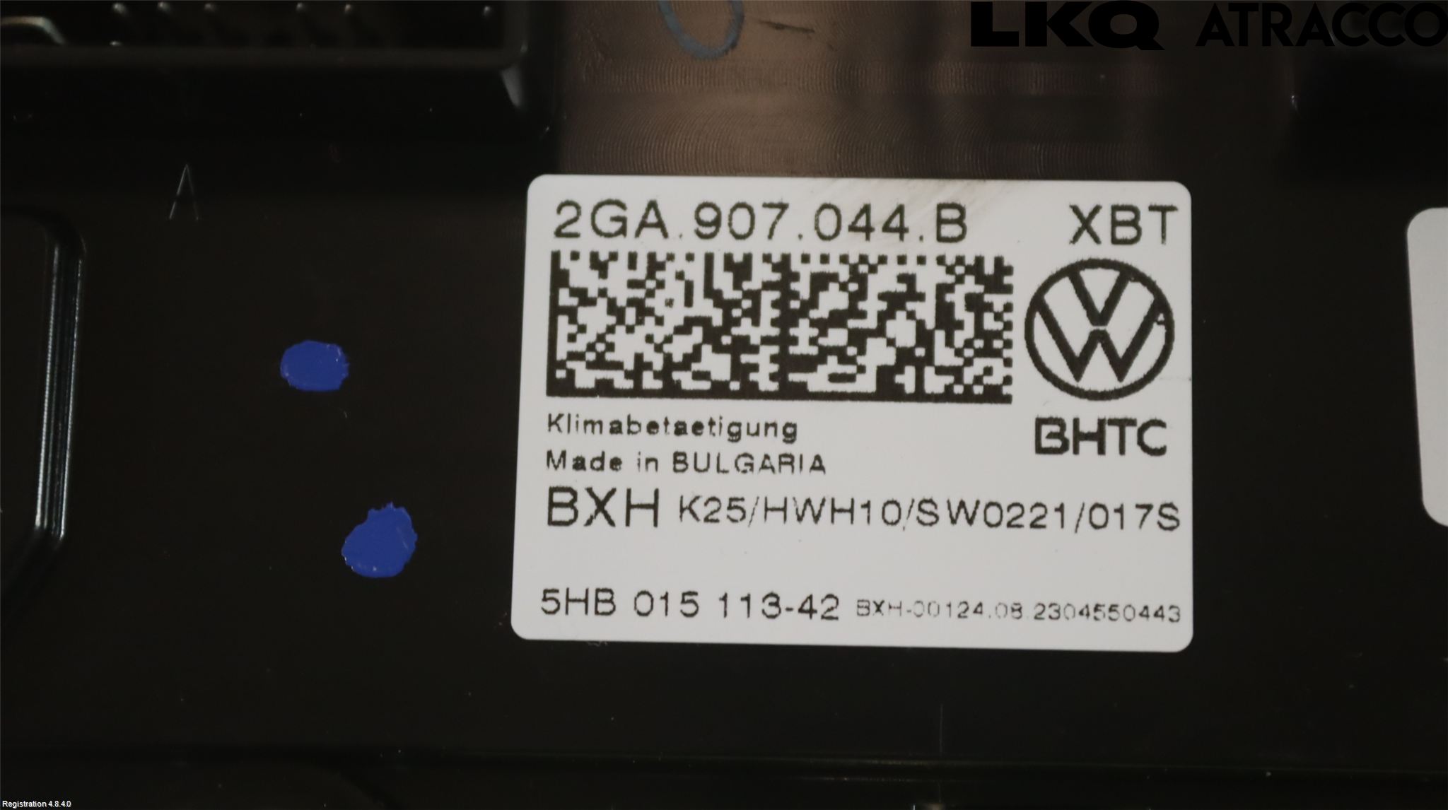 Volkswagen VW T-ROC 18- Ac Styrenhet Ac Manöveren