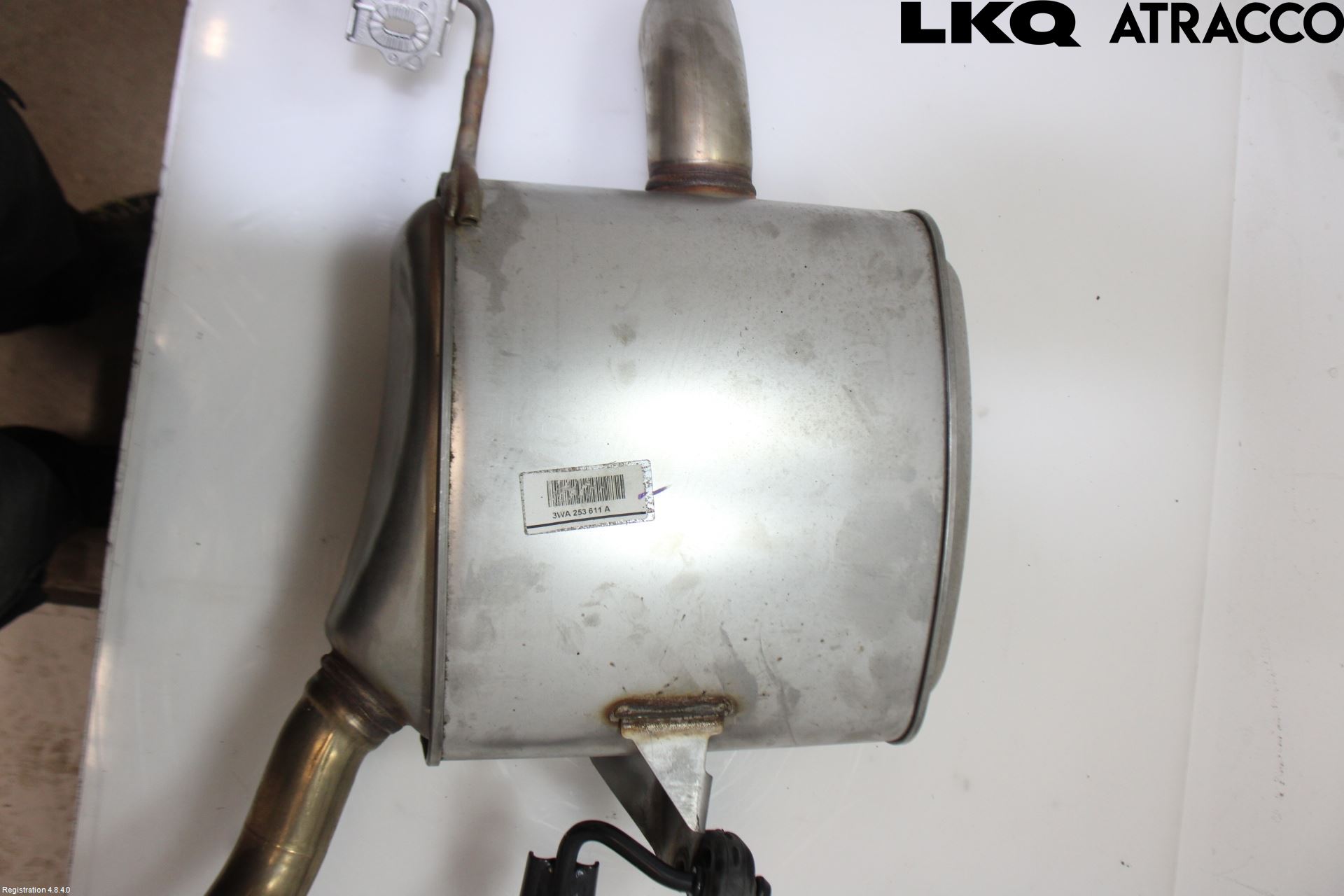 Volkswagen VW PASSAT 24- Avgas Bakre Dämpare