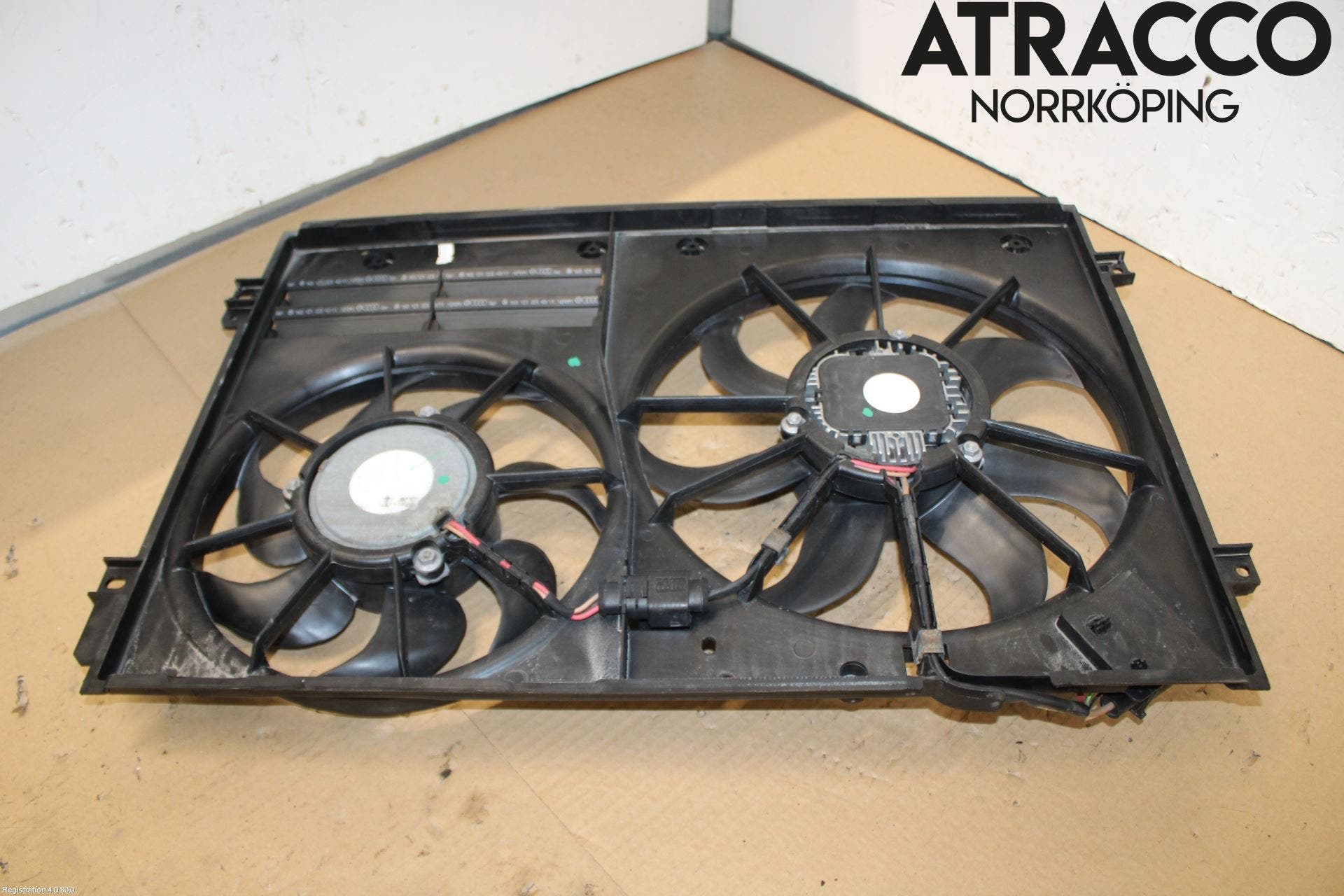 Volkswagen VW PASSAT 11-14 Kylfläkt El