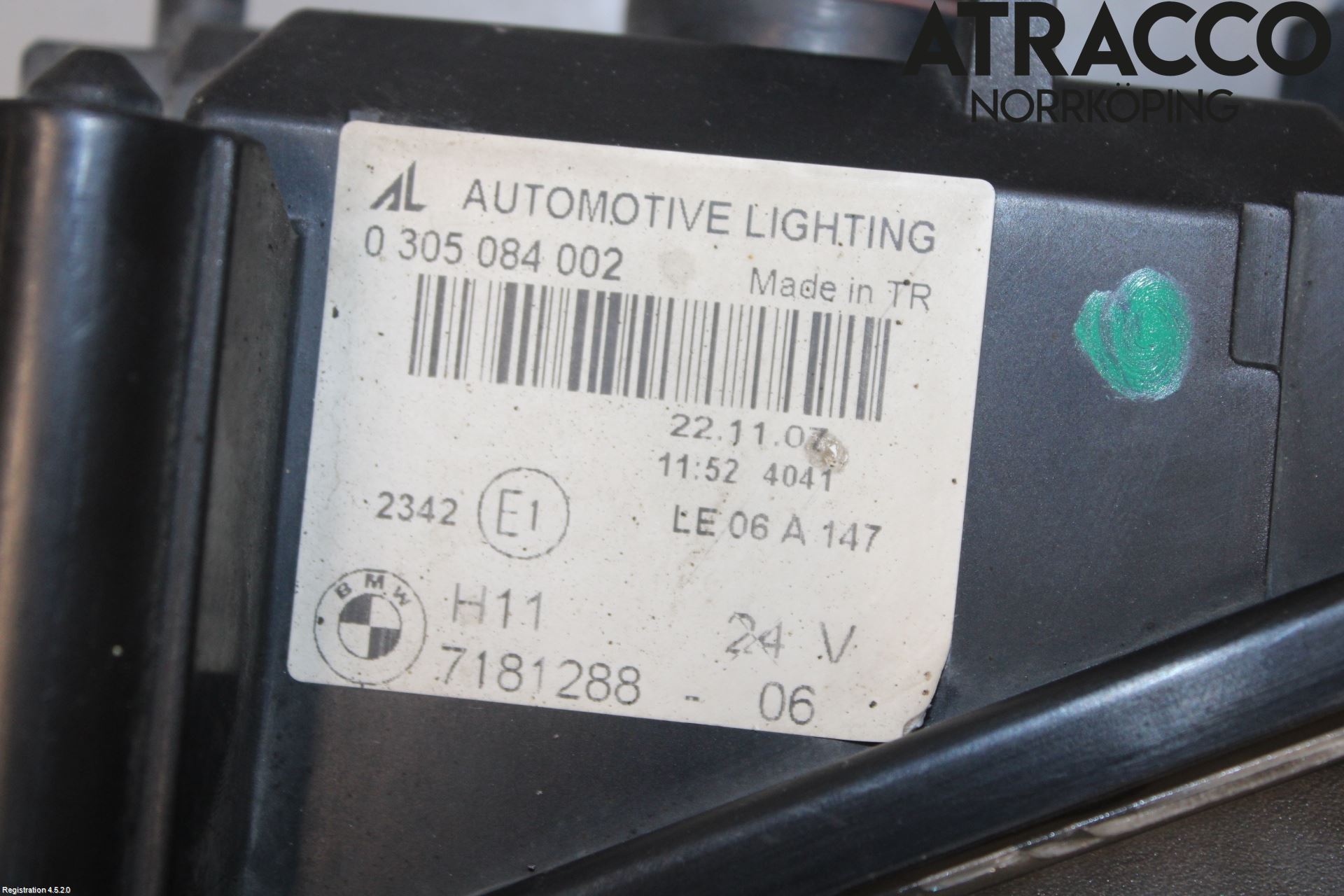 BMW 1 E87/81 5D/3D 03-11 Dimljus-Varselljus Fram