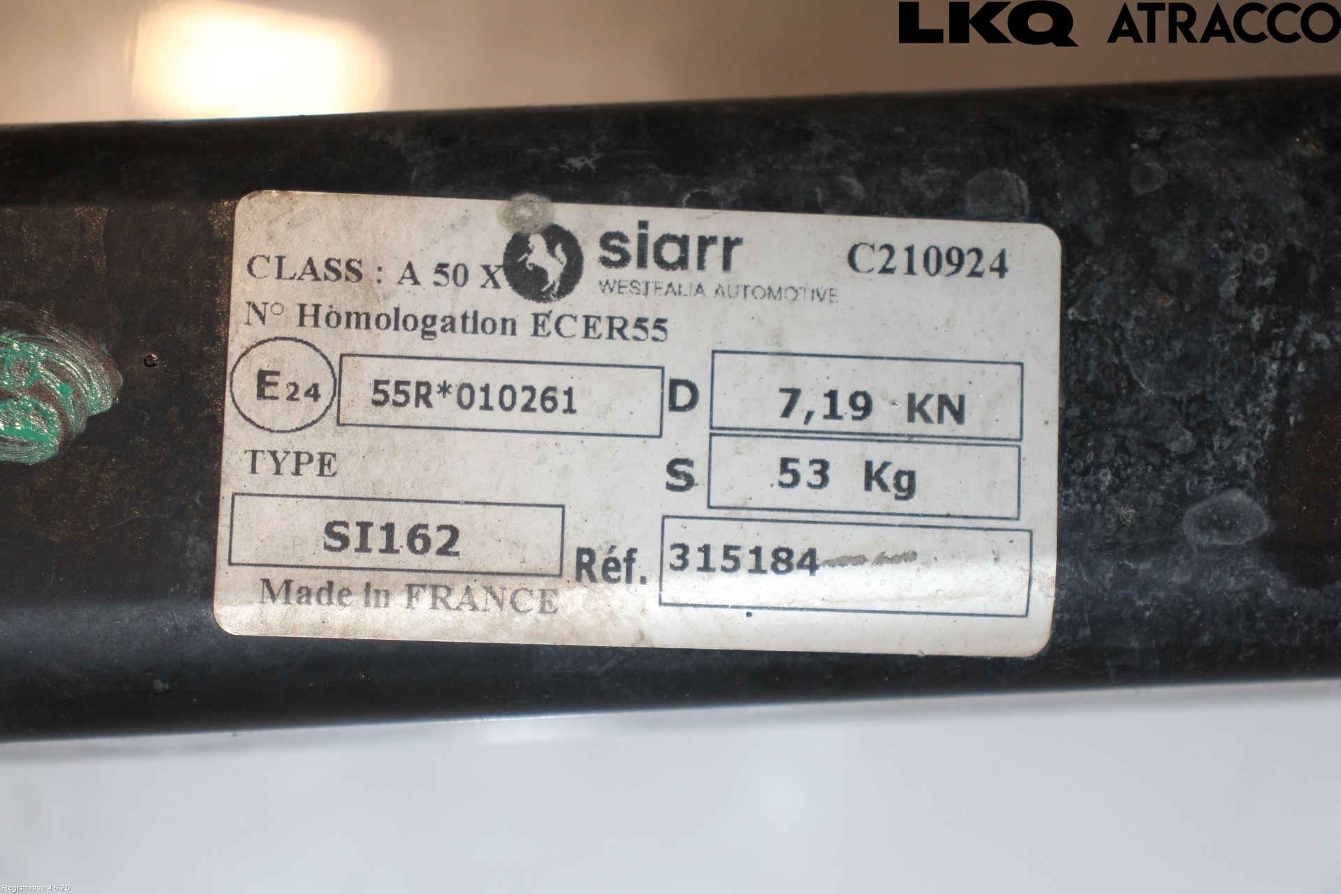 Citroen COTROEN C3 17-24 Dragkrok