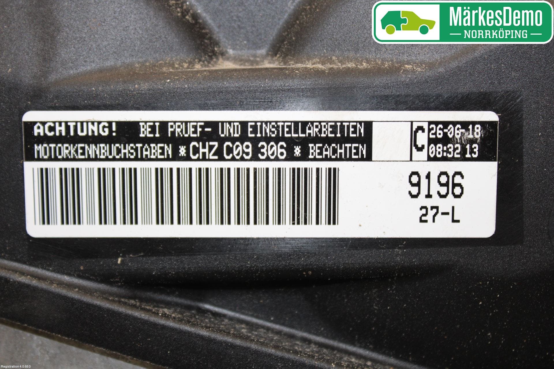 Volkswagen VW GOLF / E-GOLF VII 13-20 Motor Bensin