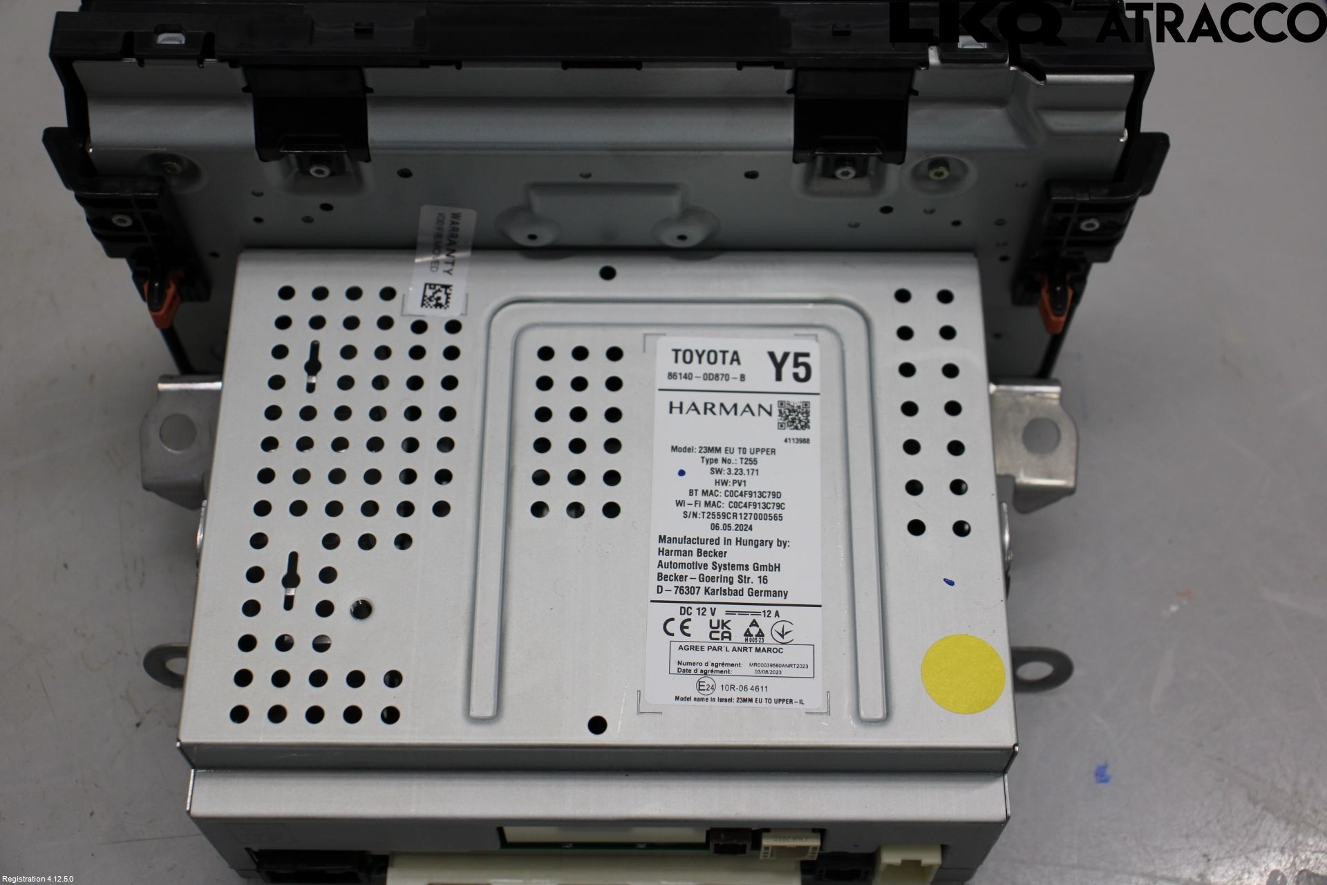 Toyota YARIS XP21 20- Cd Radio - Multimediapanel