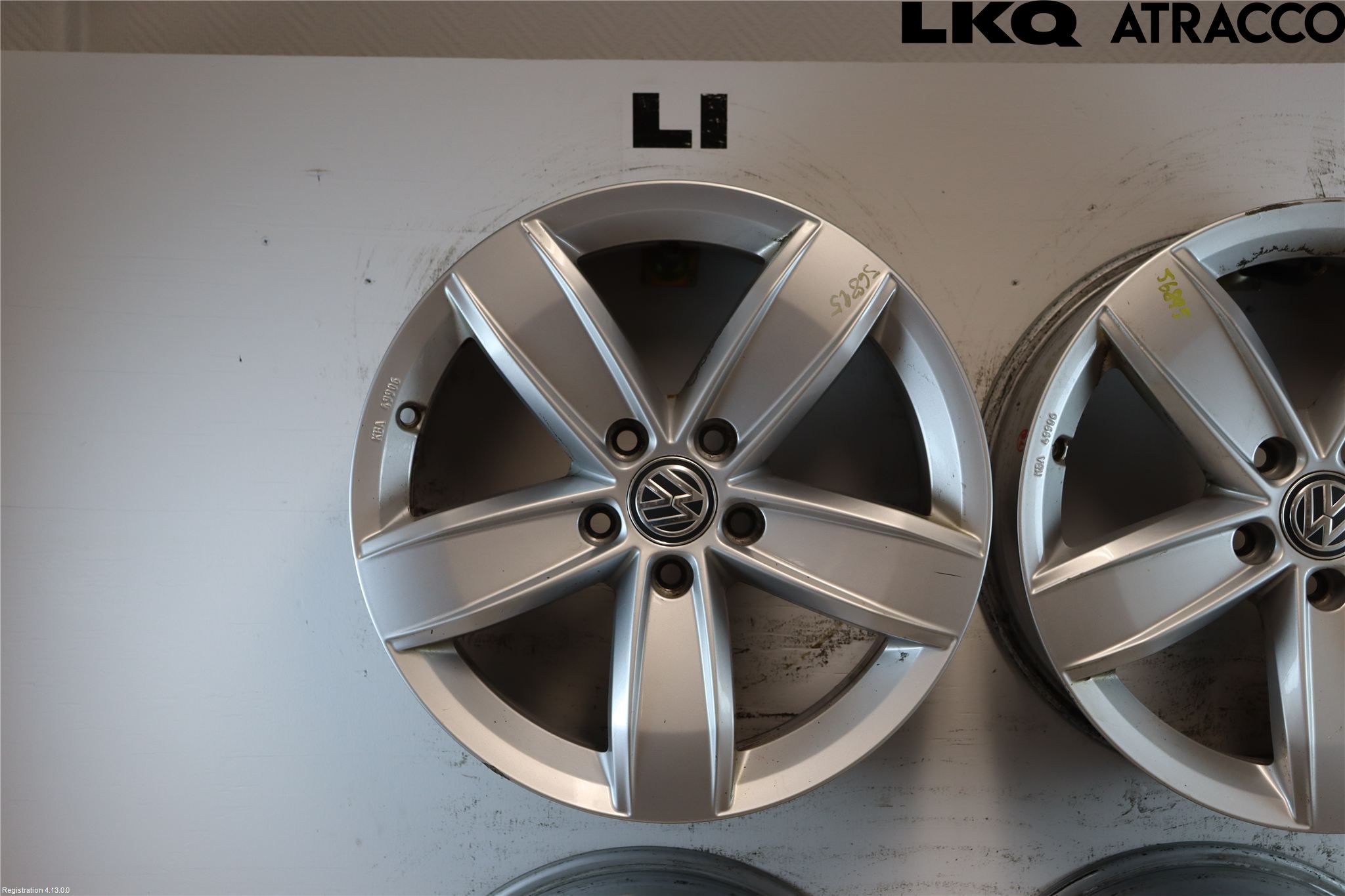 Volkswagen VW TIGUAN 16-24 Fälgsats Aluminium
