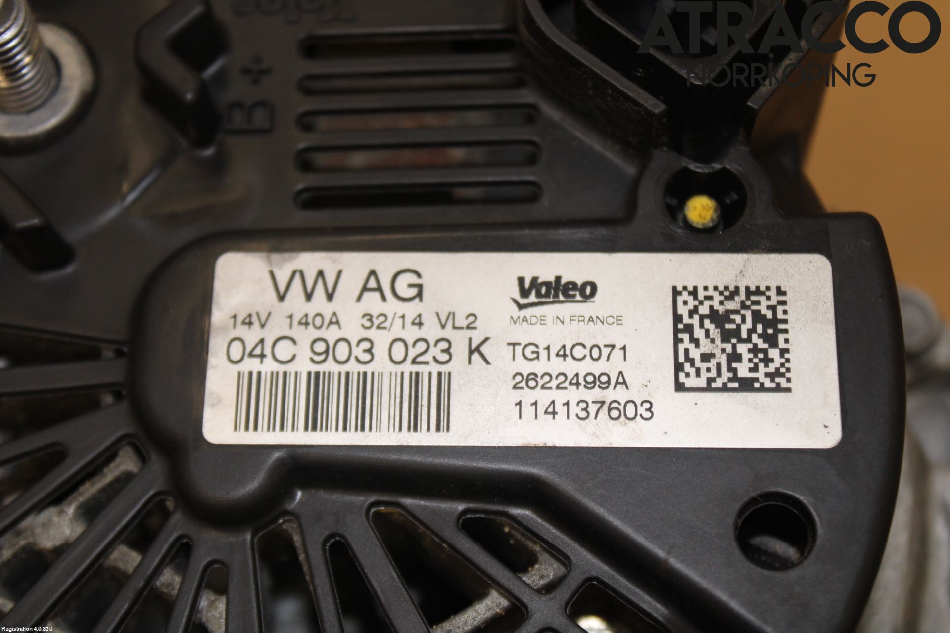 Volkswagen VW GOLF / E-GOLF VII 13-20 Generator