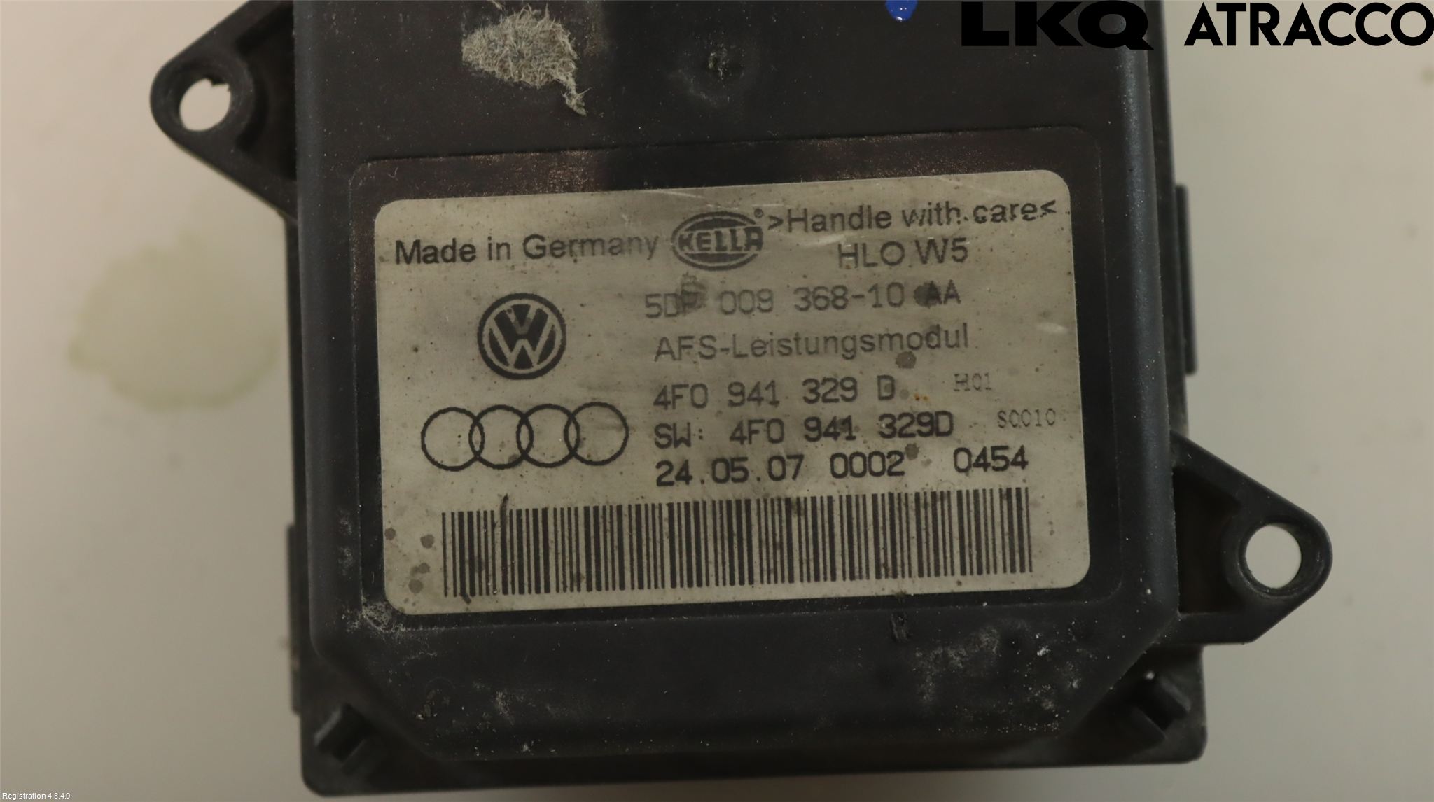 Audi A6/S6     05-11 Styrenhet Strålkastare