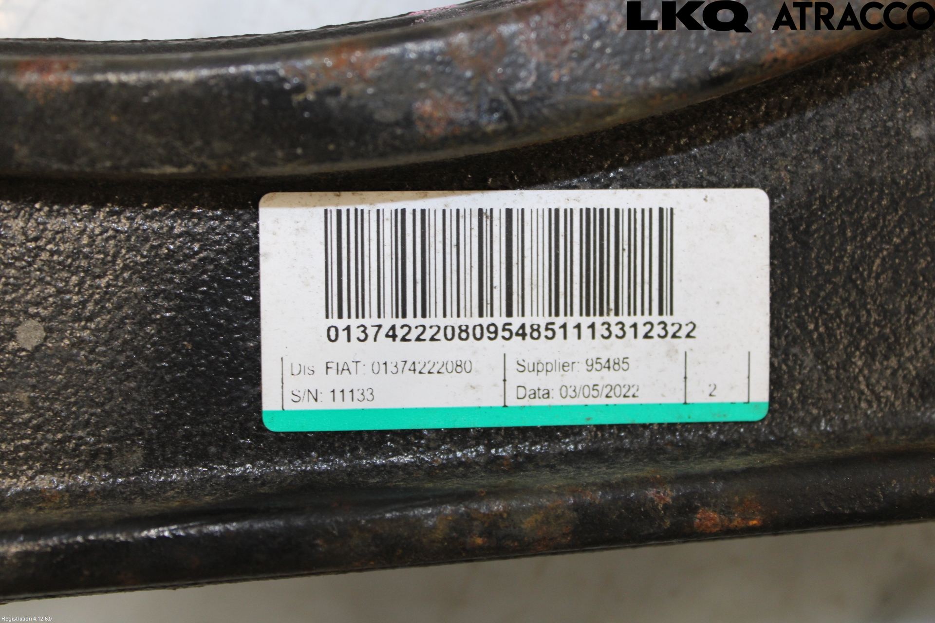 Fiat DUCATO 15-23 Bärarm Fram Undre Hö