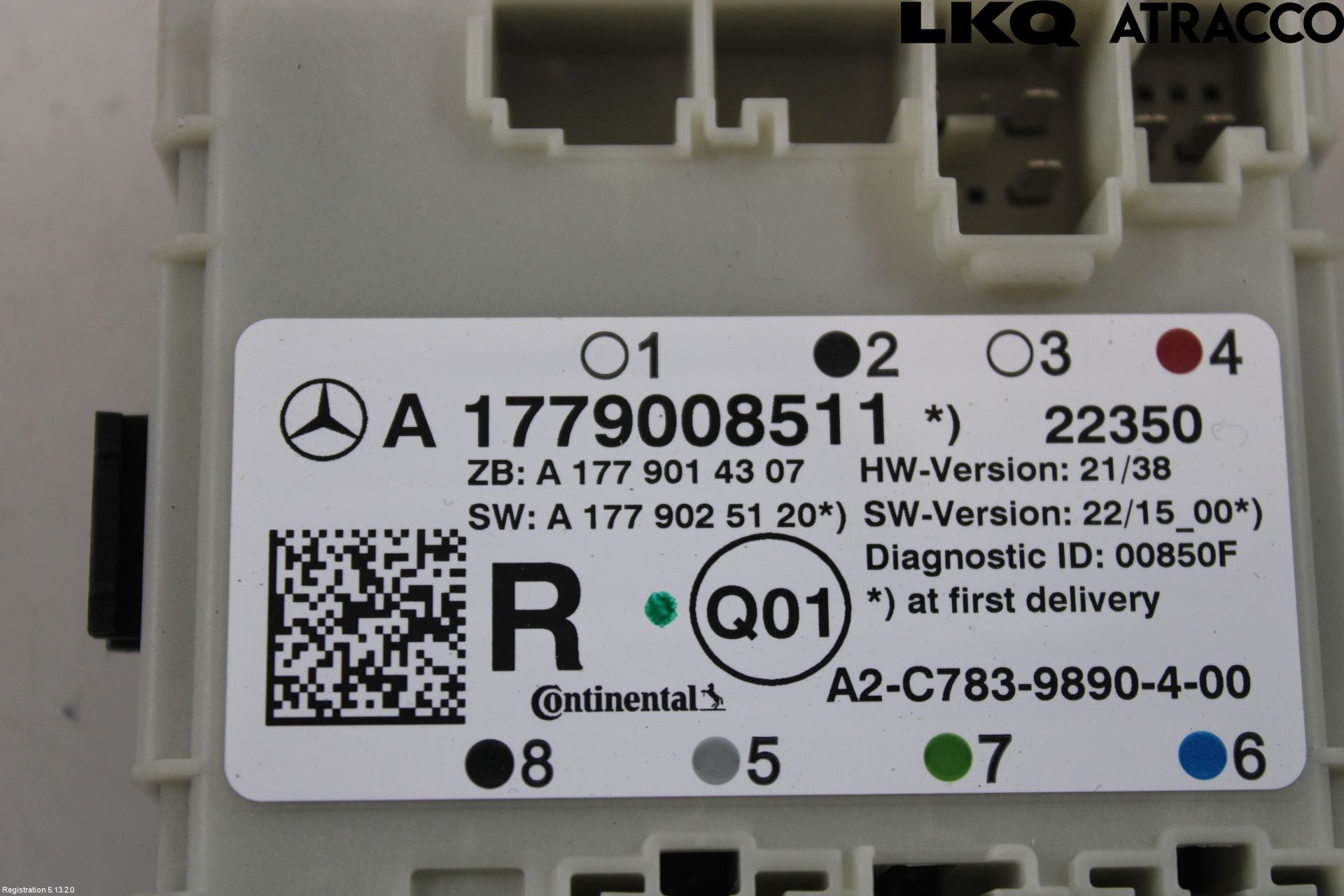 Mercedes-Benz MB EQA (H243) 21- Styrenhet Dörr