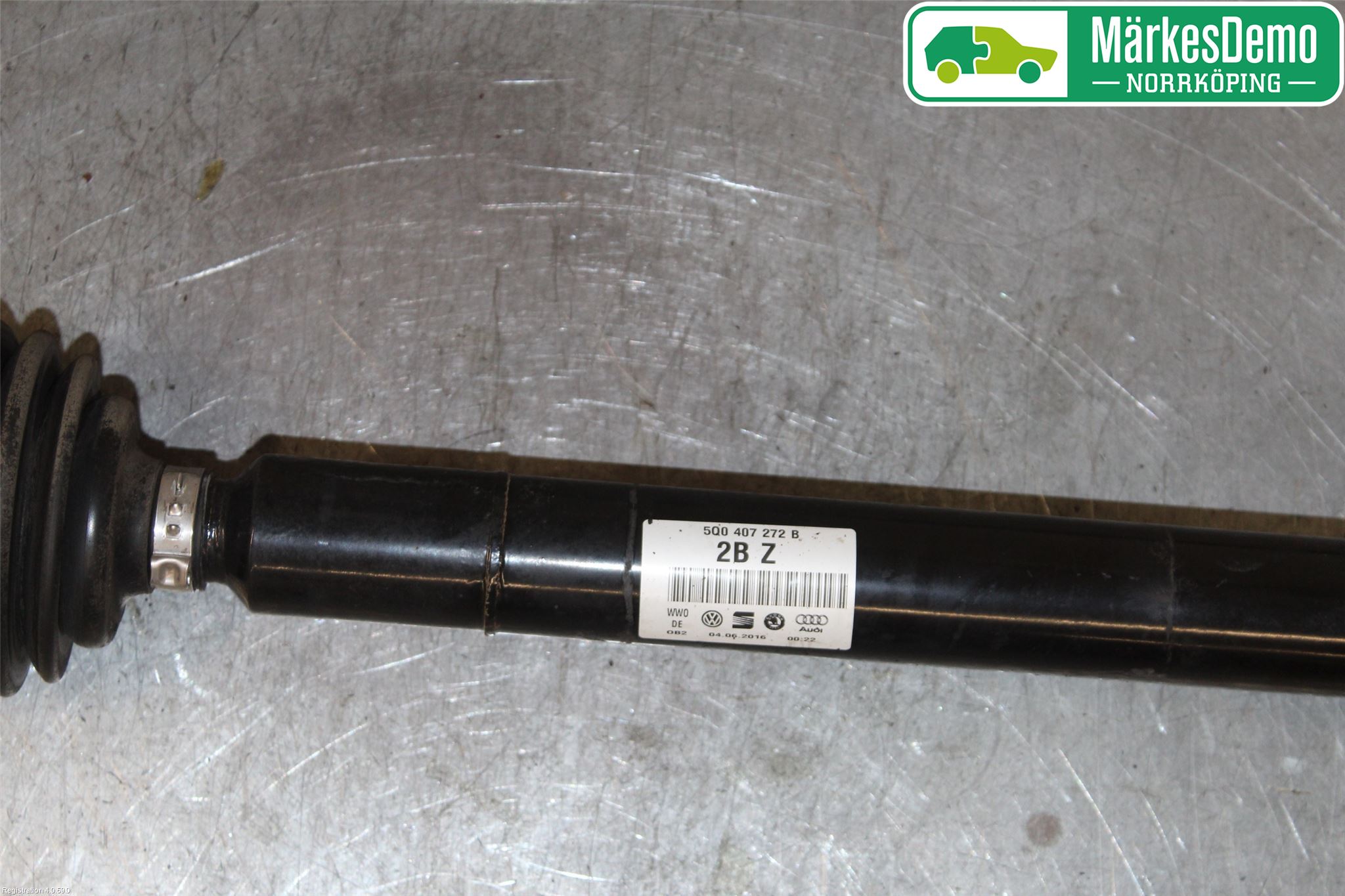 Volkswagen VW GOLF / E-GOLF VII 13-20 Drivaxel Fram Höger