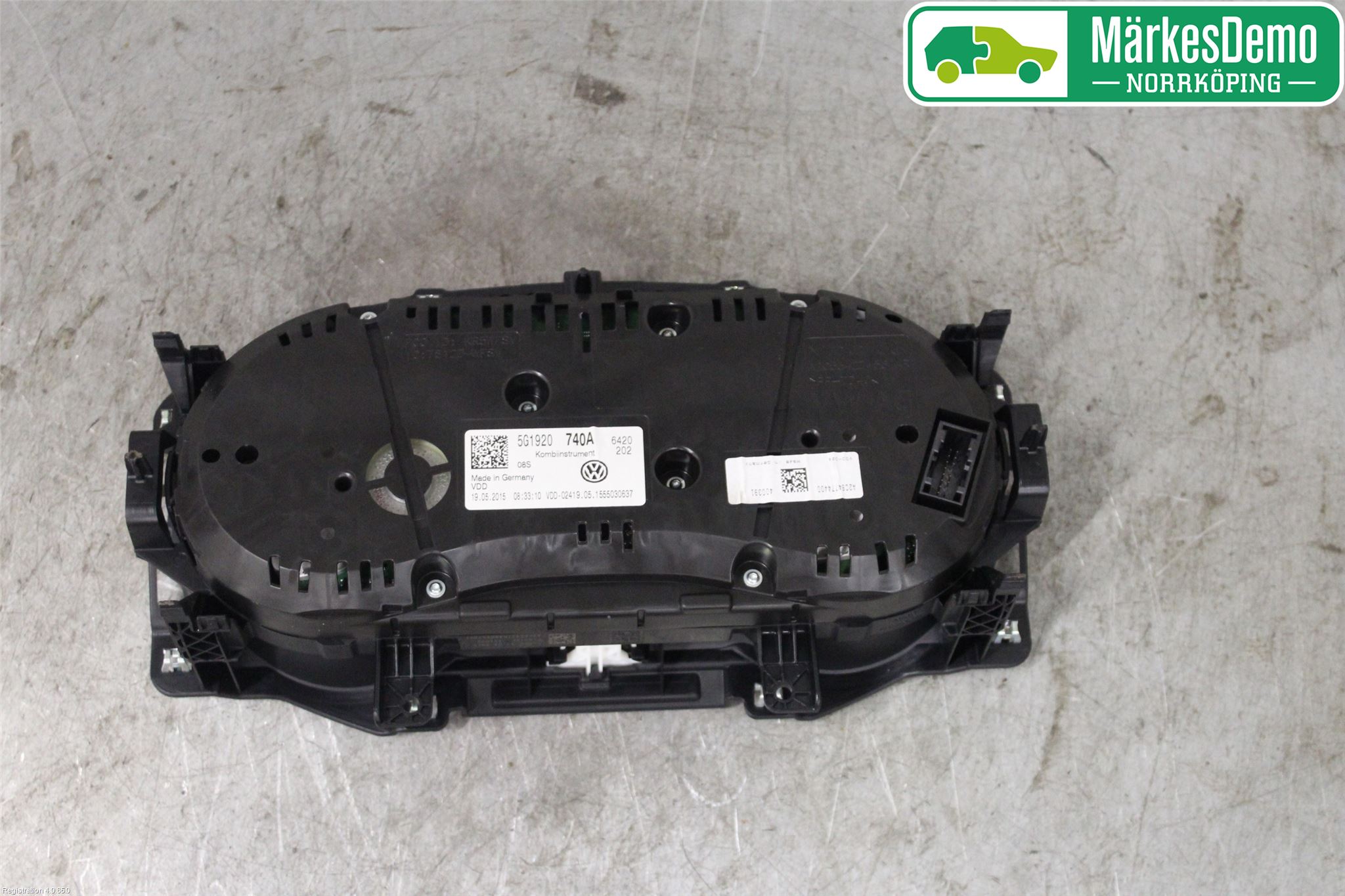 Volkswagen VW GOLF / E-GOLF VII 13-20 Instrument Komb