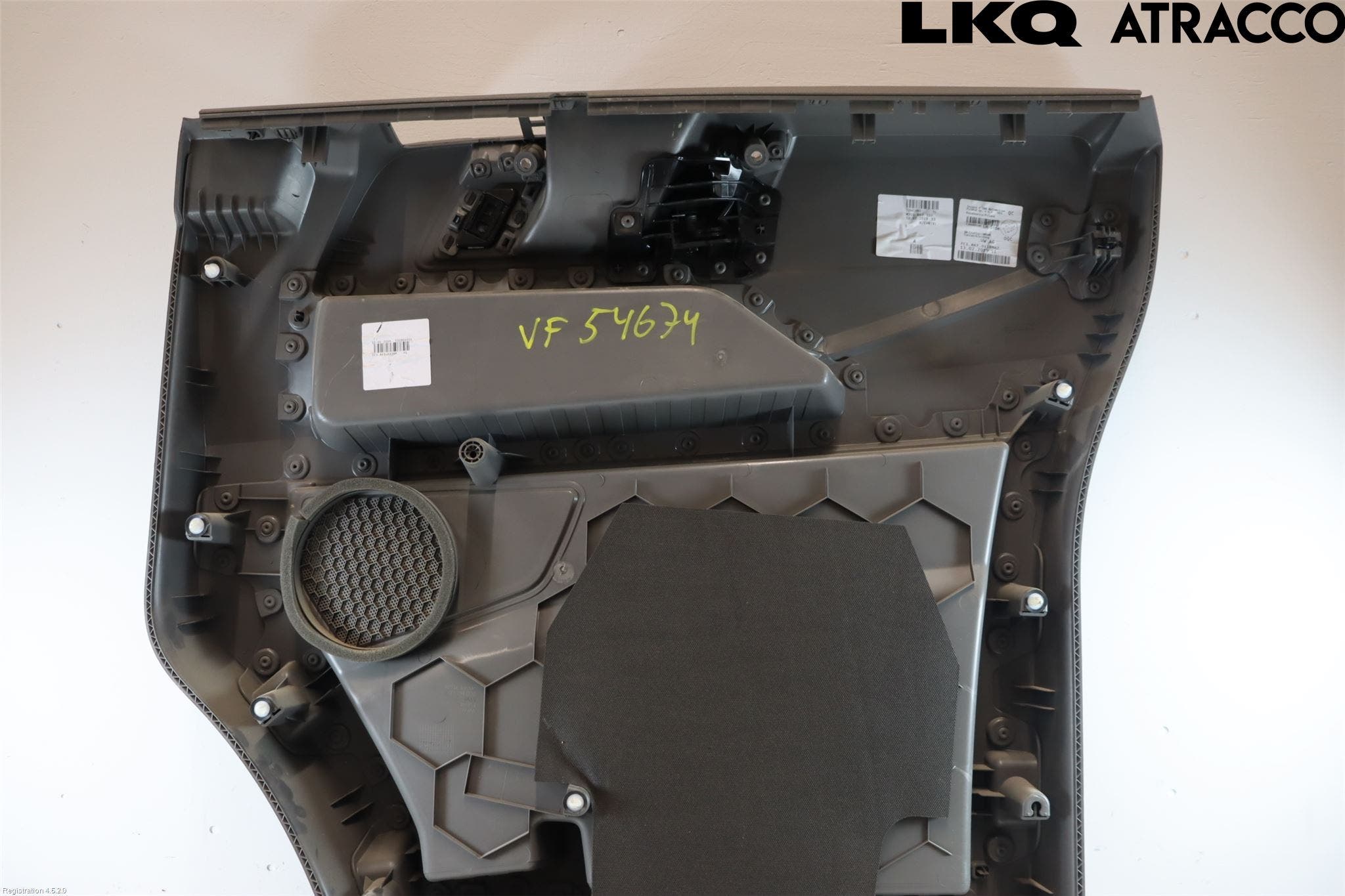 Volkswagen VW CRAFTER II / E-CRAFTER 17- Dörrklädsel Inlägg-List Vä