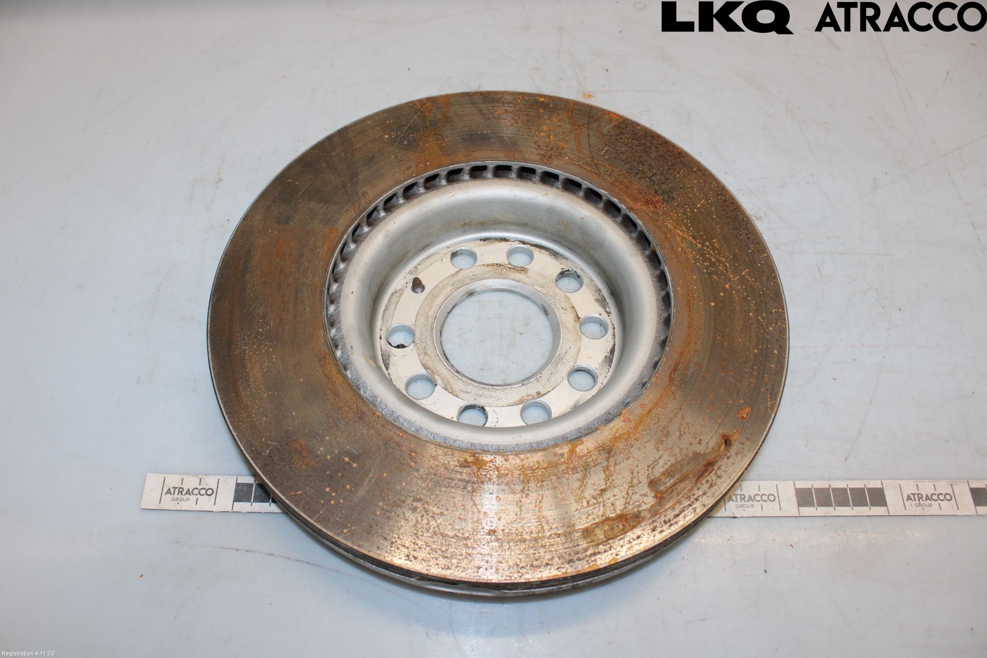 Volkswagen VW TOURAN 10-15 Bromsskiva Fram