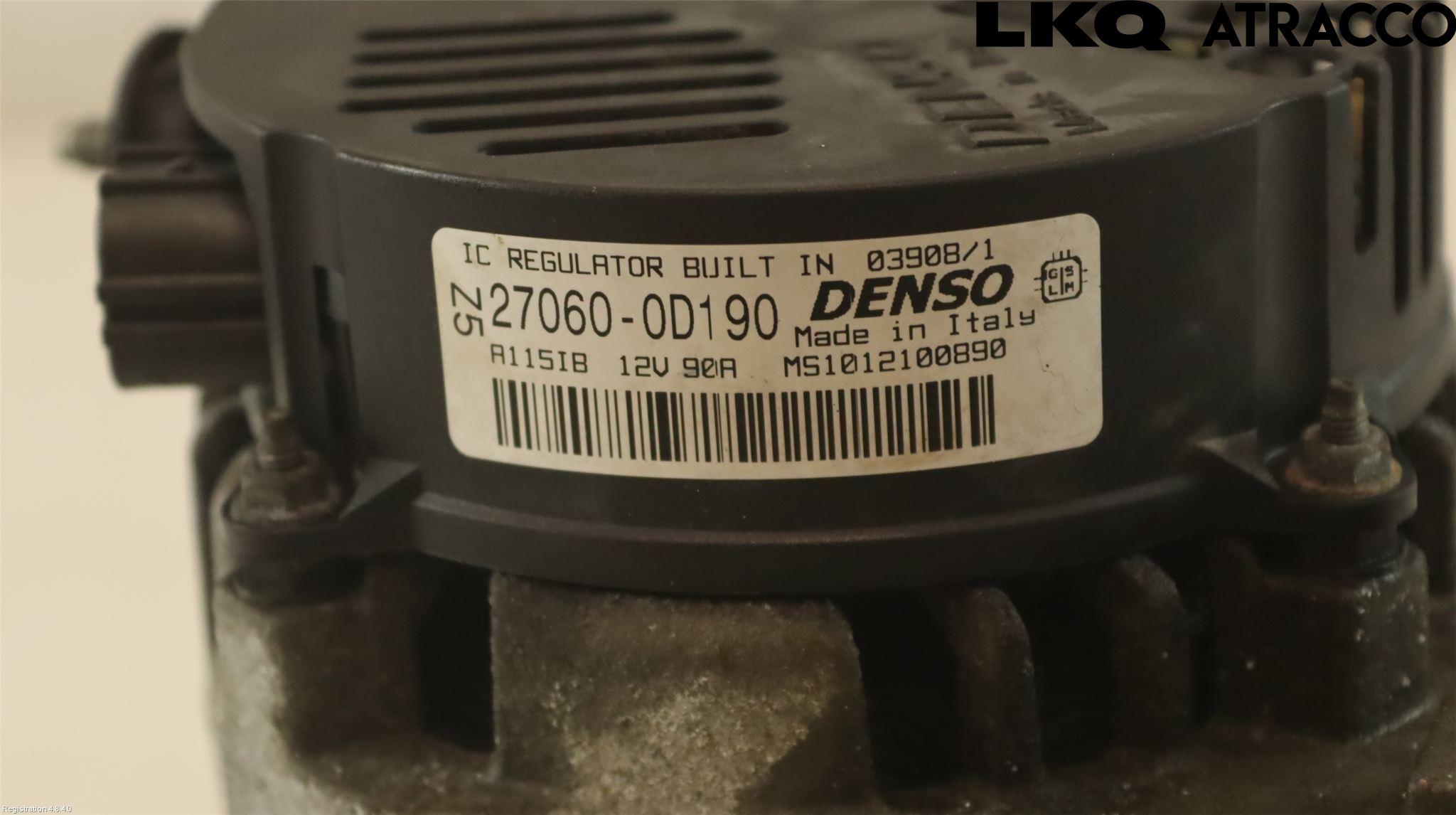 Toyota COROLLA VERSO 08-09 Generator